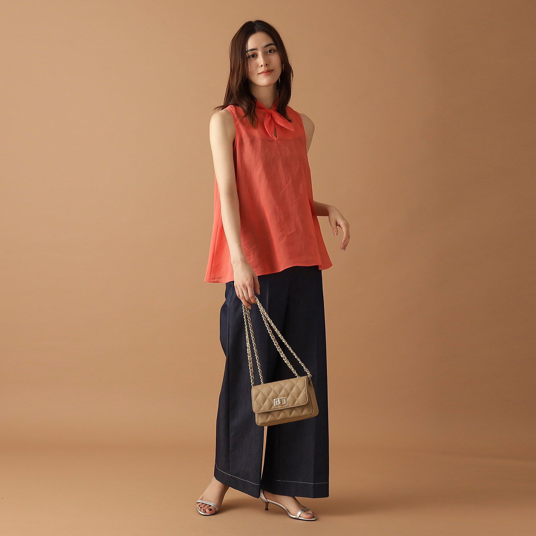 DRESSTERIOR「シアーリボンアーカイブブラウス」|シャツ・ブラウス|