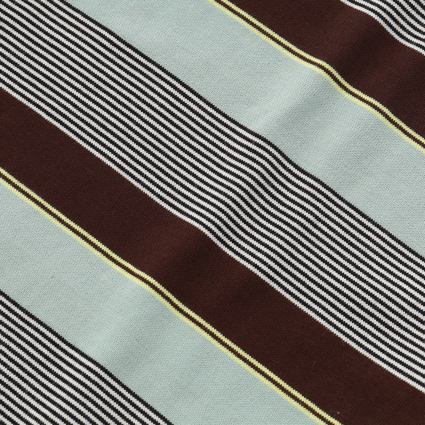 DRESSTERIOR「コットンシルク混 マルチボーダーニット」|ニット・セーター|