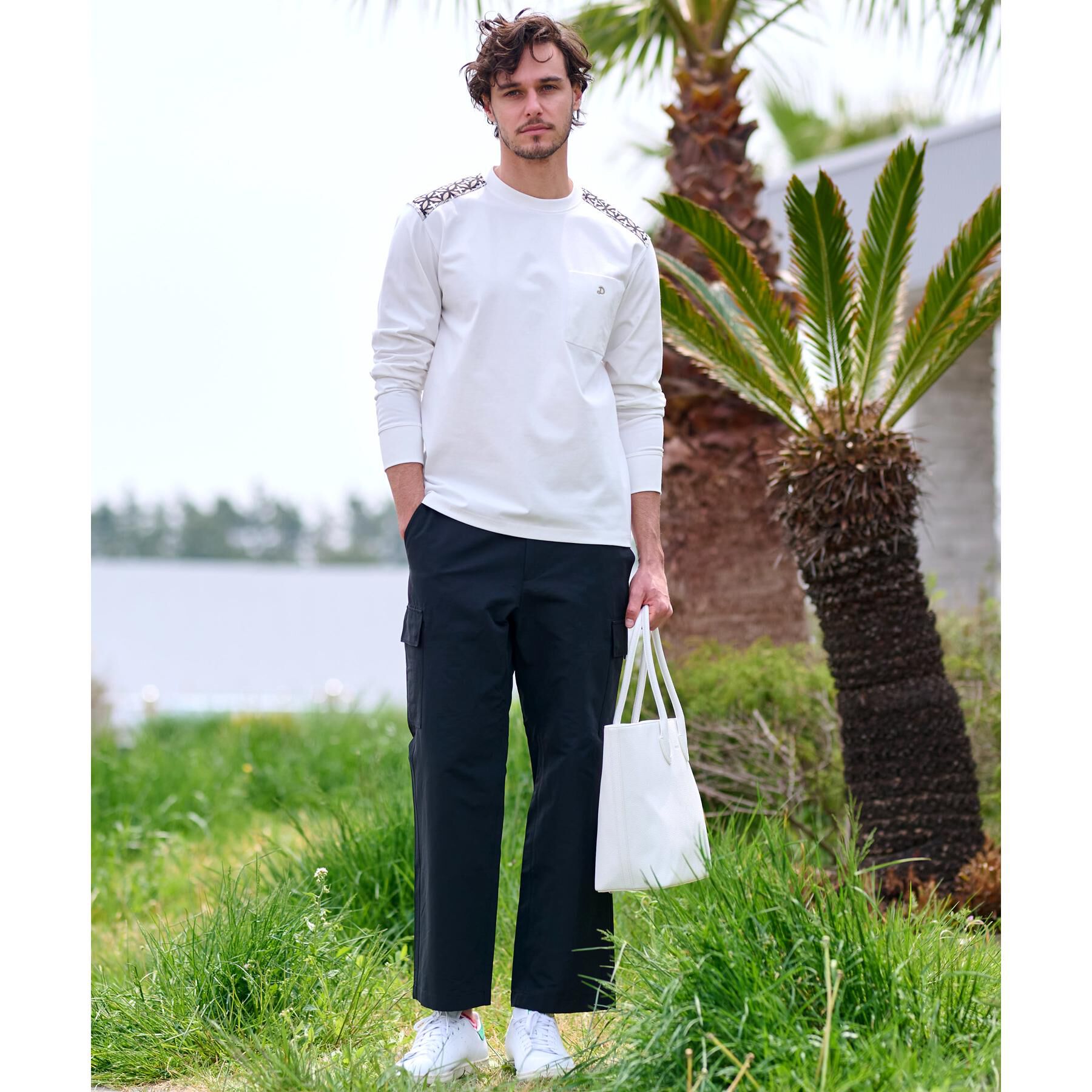 DRESSTERIOR「【ドライタッチ】コットンナイロン カーゴパンツ」|その他|