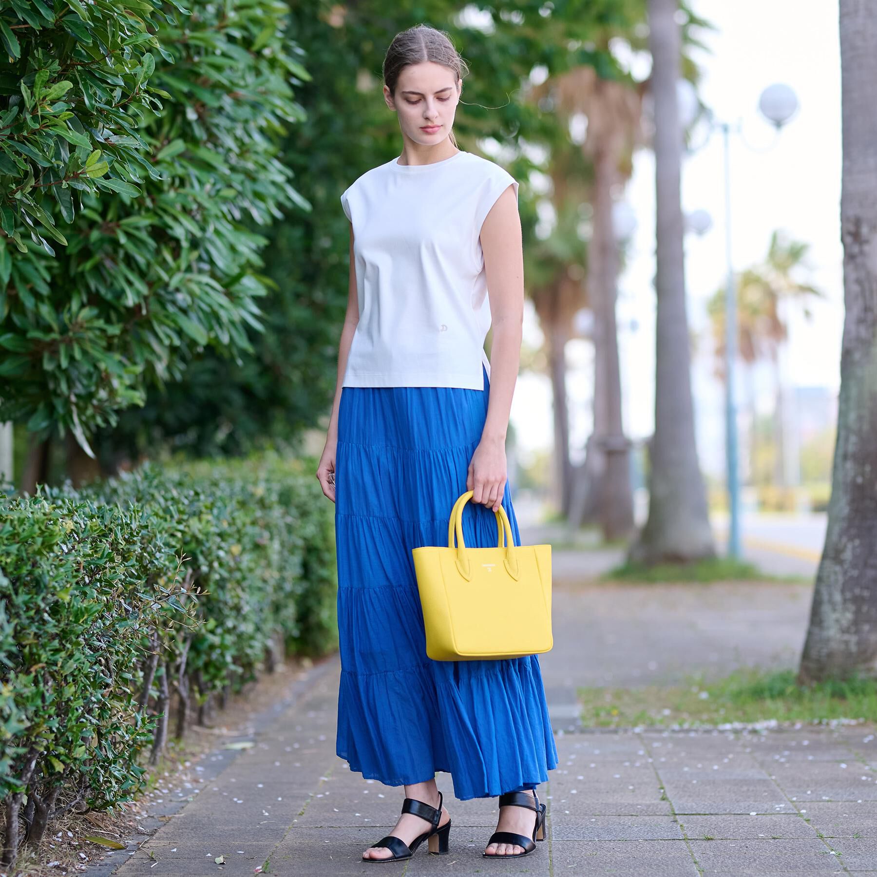 DRESSTERIOR「【接触冷感/抗菌防臭/消臭】アイスクリアコットンフレンチ」|Tシャツ・カットソー|