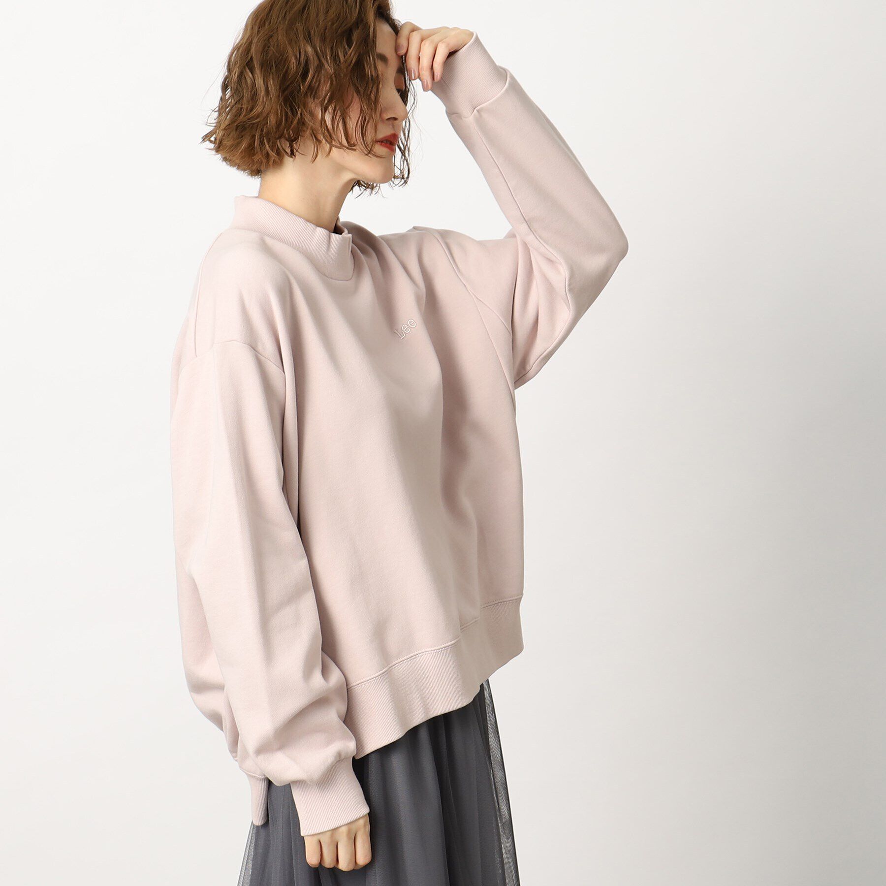 grove「Lee モックネックスウェット」|パーカー|