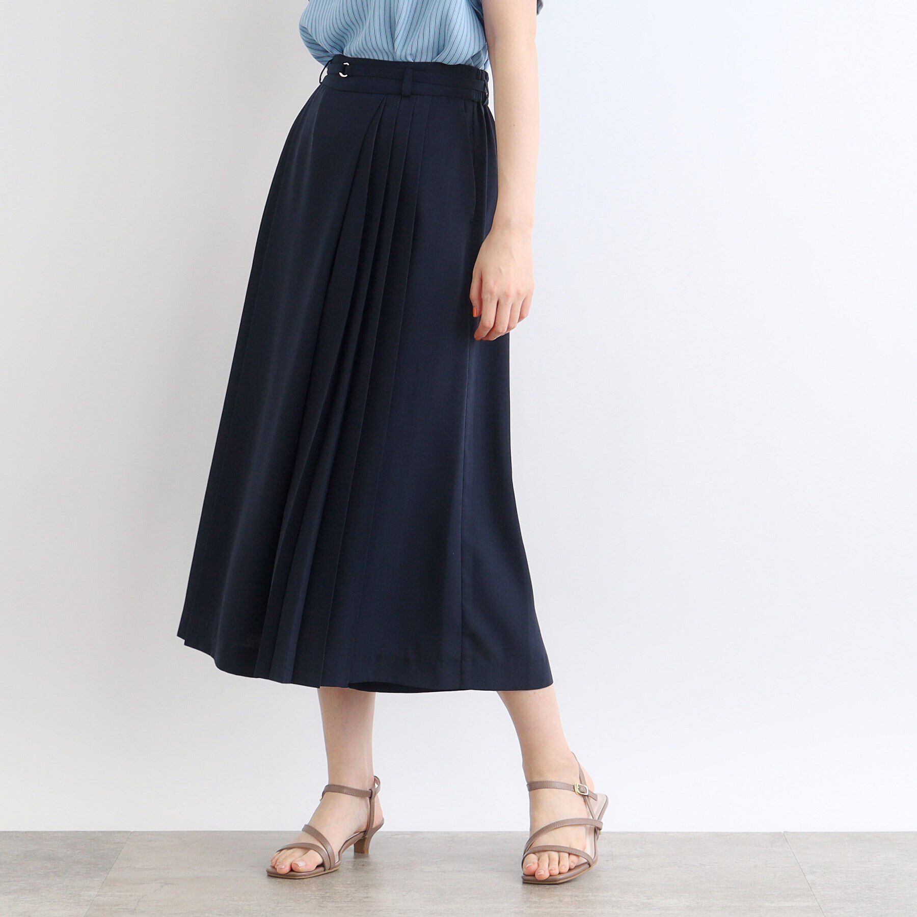 grove「スカート見えプリーツパンツ」|その他|