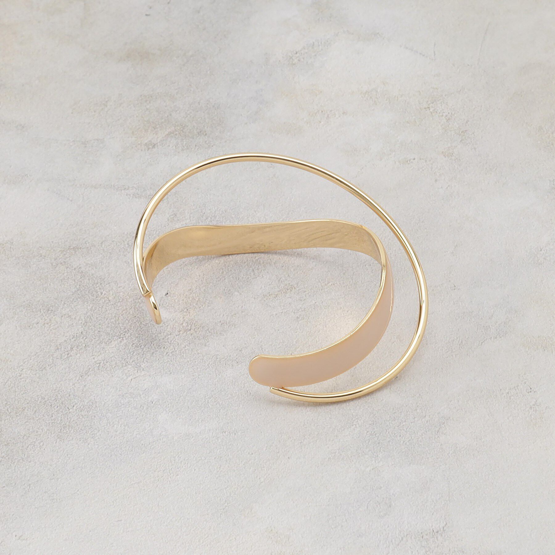 grove「エポメタルクロスバングル」|ブレスレット・バングル|