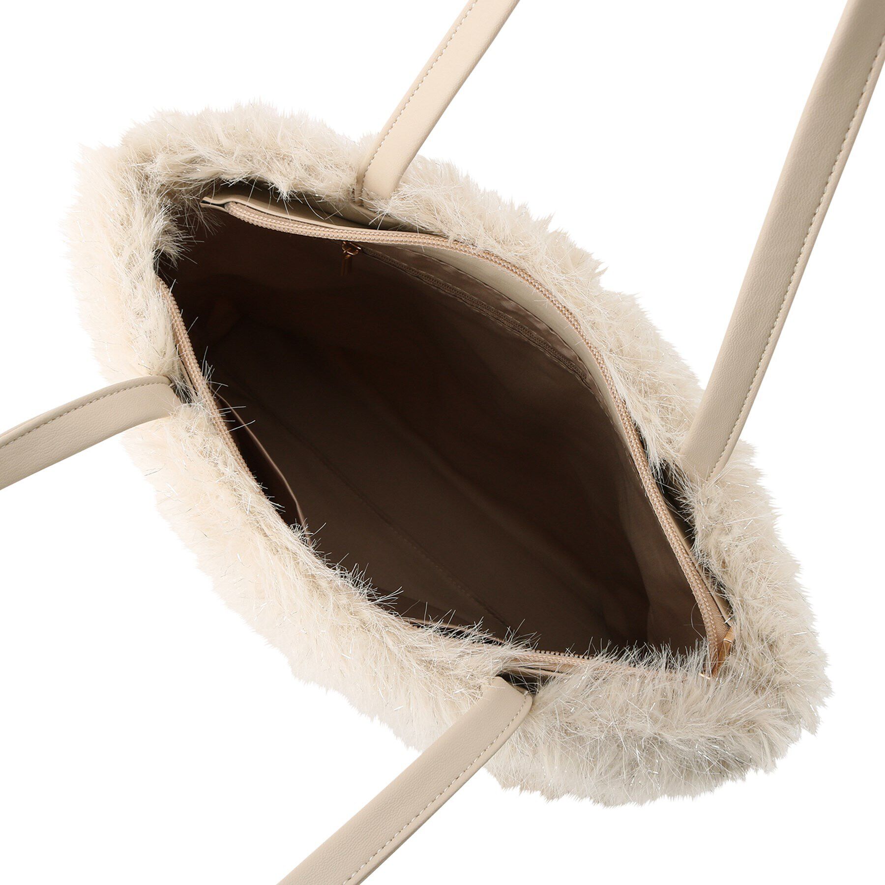 grove「ラメロングエコファートート」|トートバッグ|