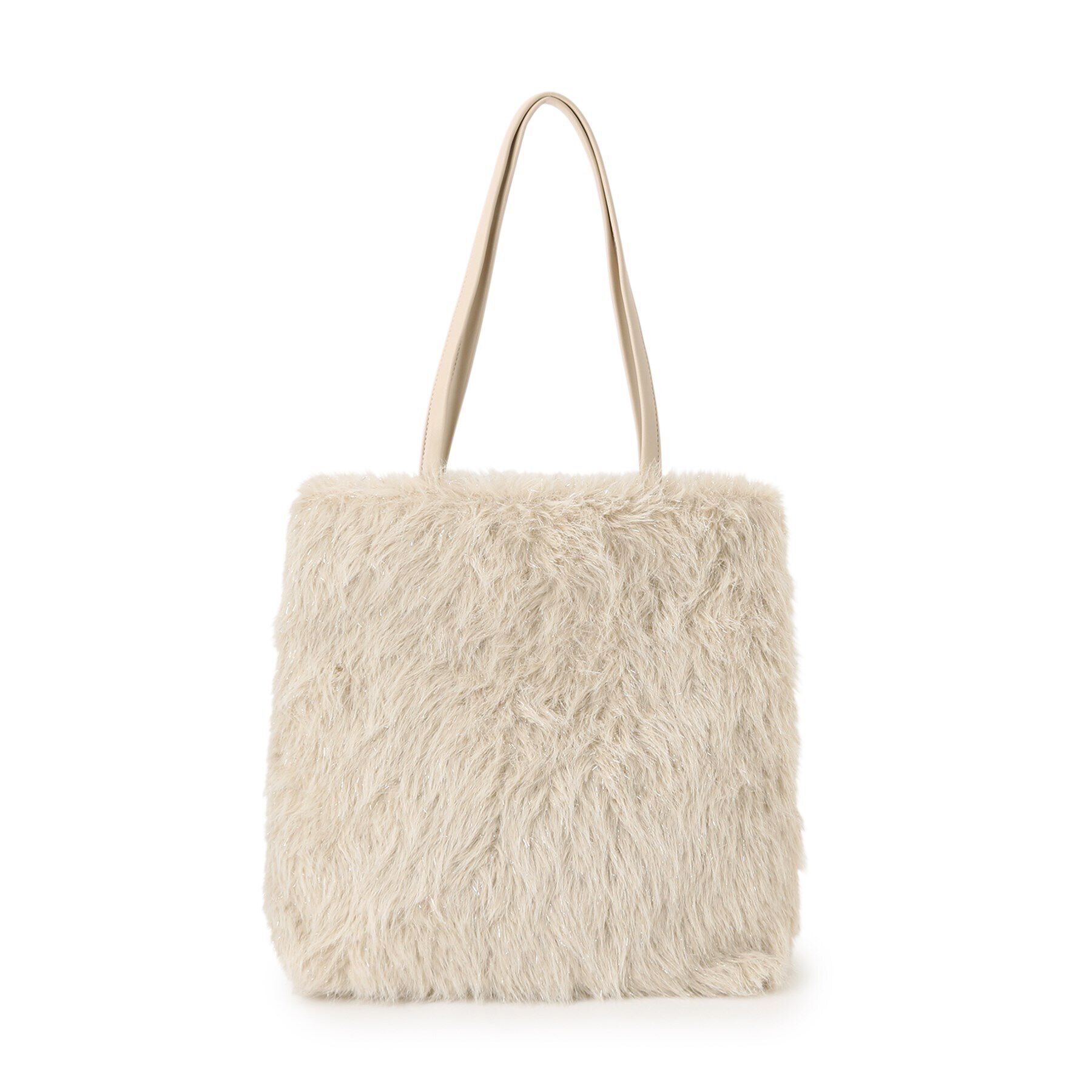 grove「ラメロングエコファートート」|トートバッグ|