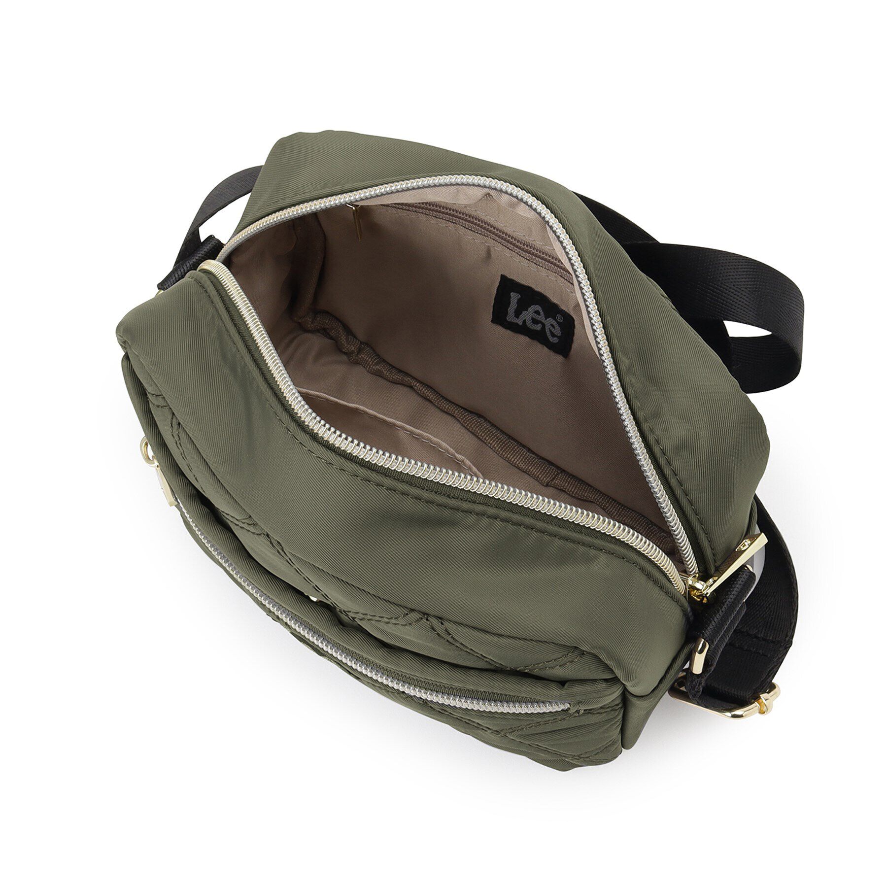 grove「【Lee別注】撥水キルトスクエアショルダー」|ショルダー・メッセンジャー|