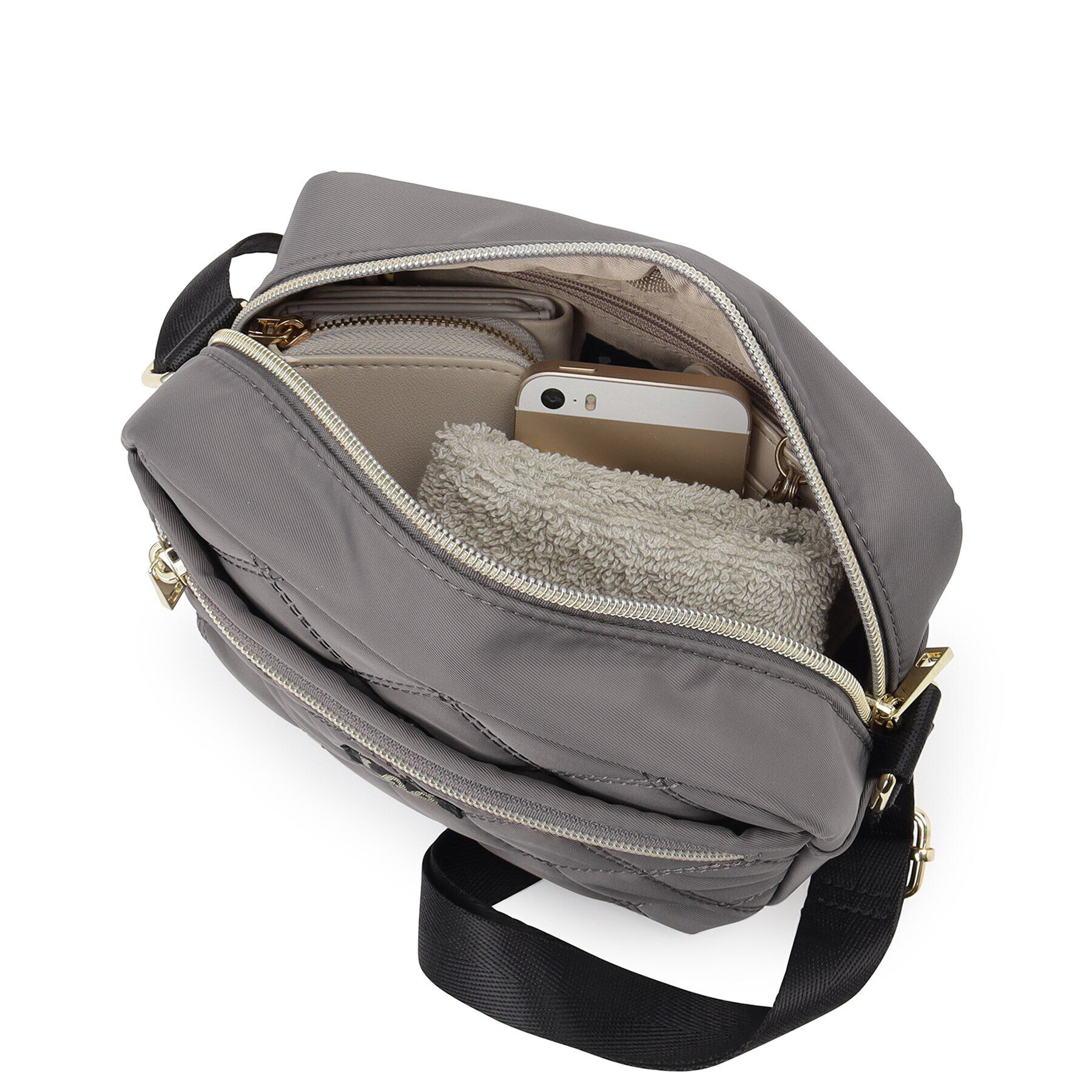 grove「【Lee別注】撥水キルトスクエアショルダー」|ショルダー・メッセンジャー|