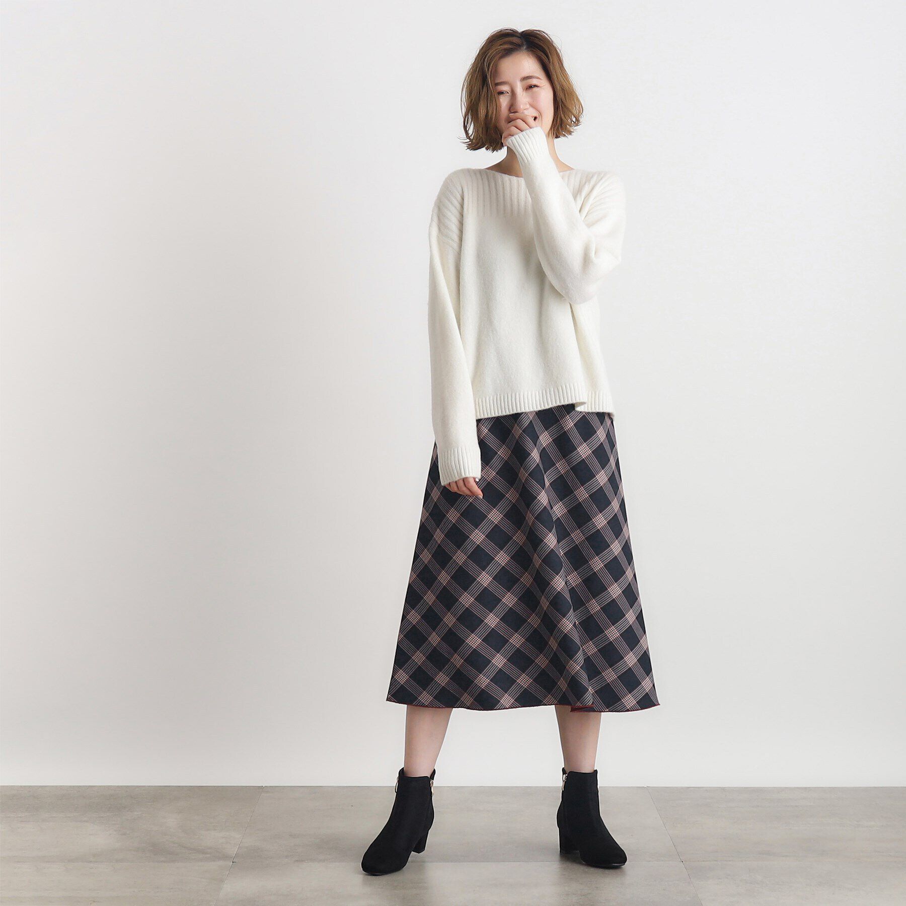 grove「リバーシブルフレアスカート」|スカート|