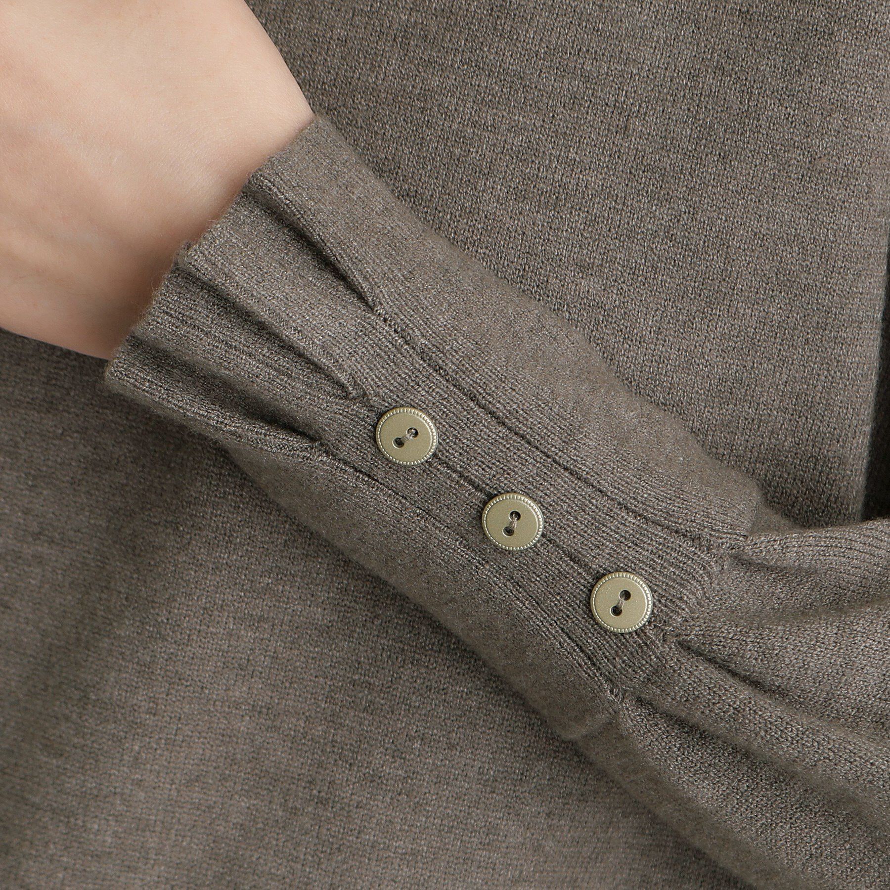 grove「タックスリーブニット」|ニット・セーター|