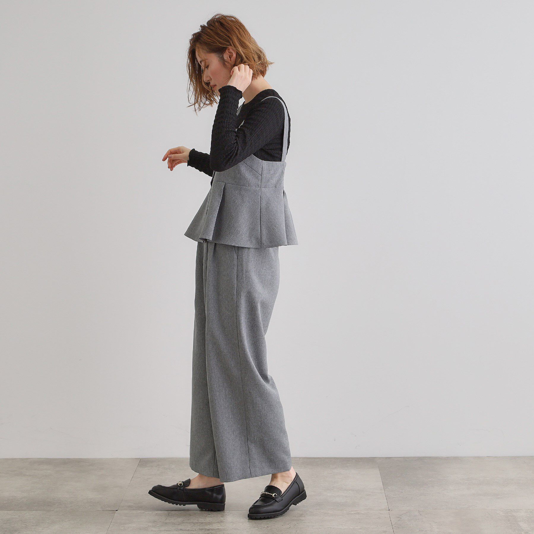 grove「デニムアソート麻調ビスチェセット」|スーツ|