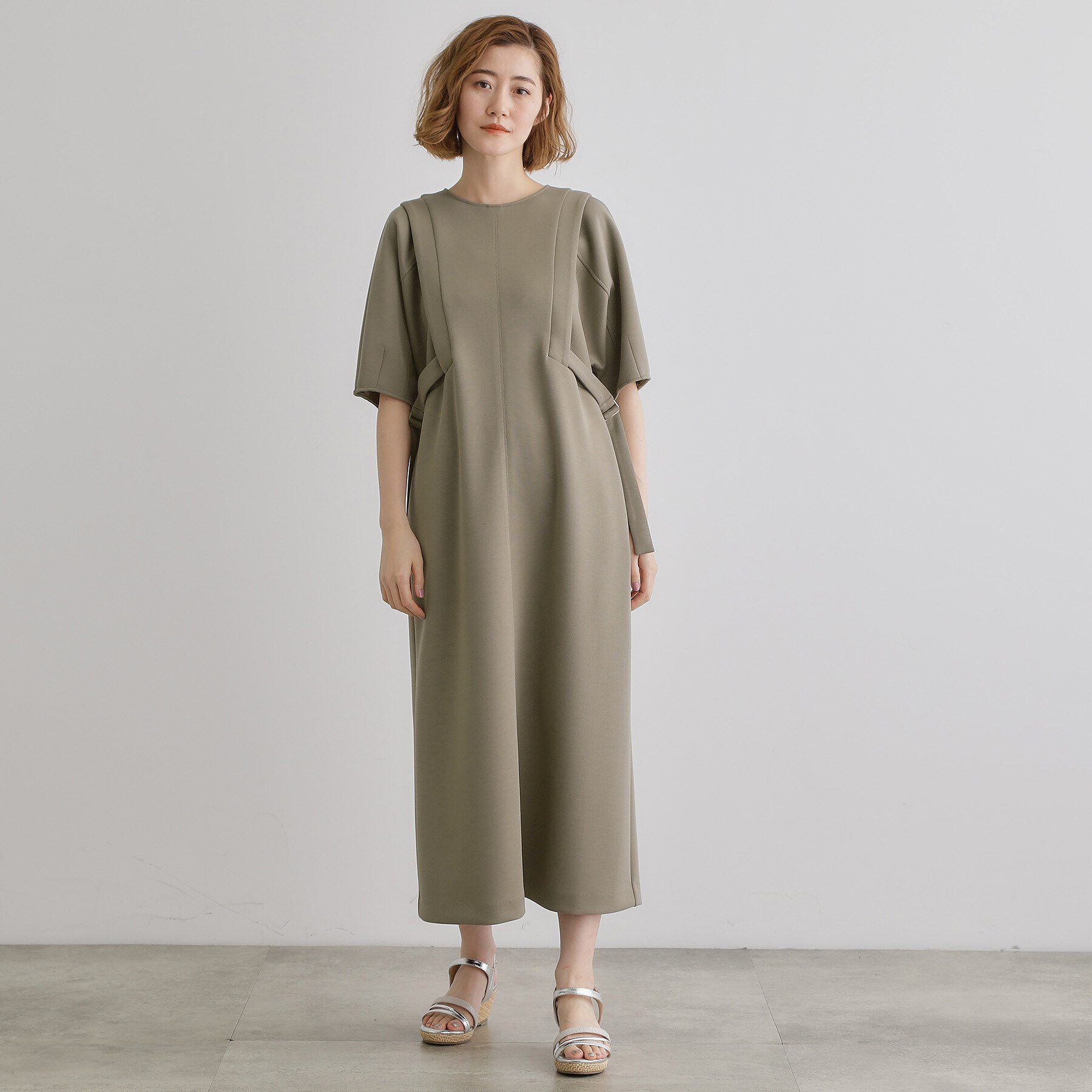 grove「ポンチジャージマキシワンピ」|ワンピース|