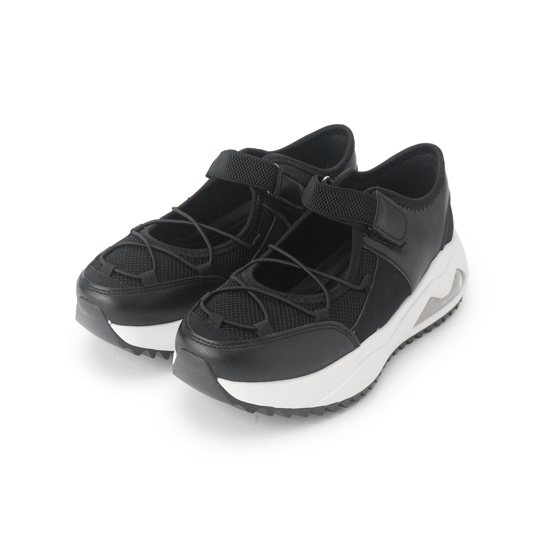 grove「メリージェーンレースアップ厚底スニーカー」|スニーカー|