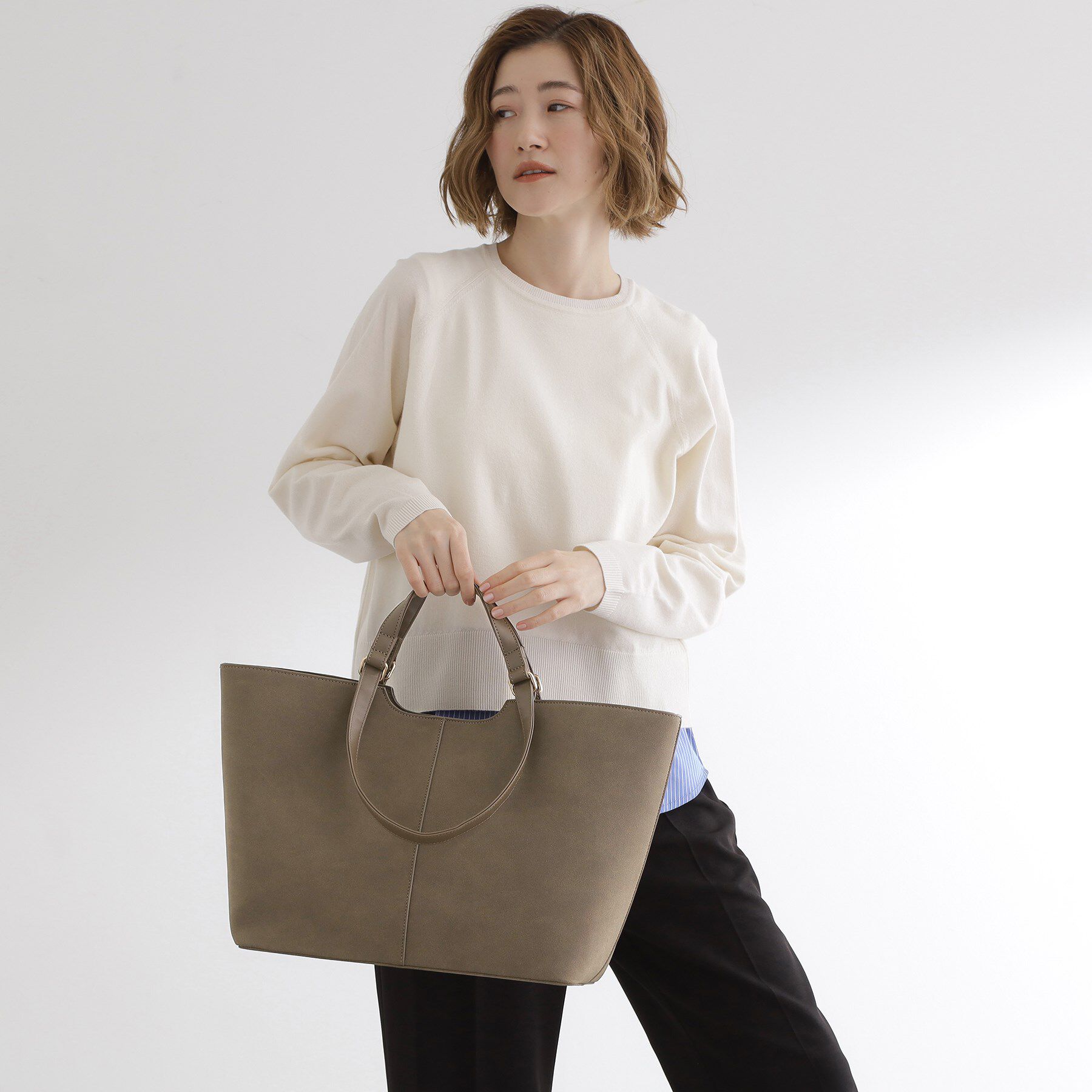 grove「【A4】ダブルハンドルトート」|トートバッグ|