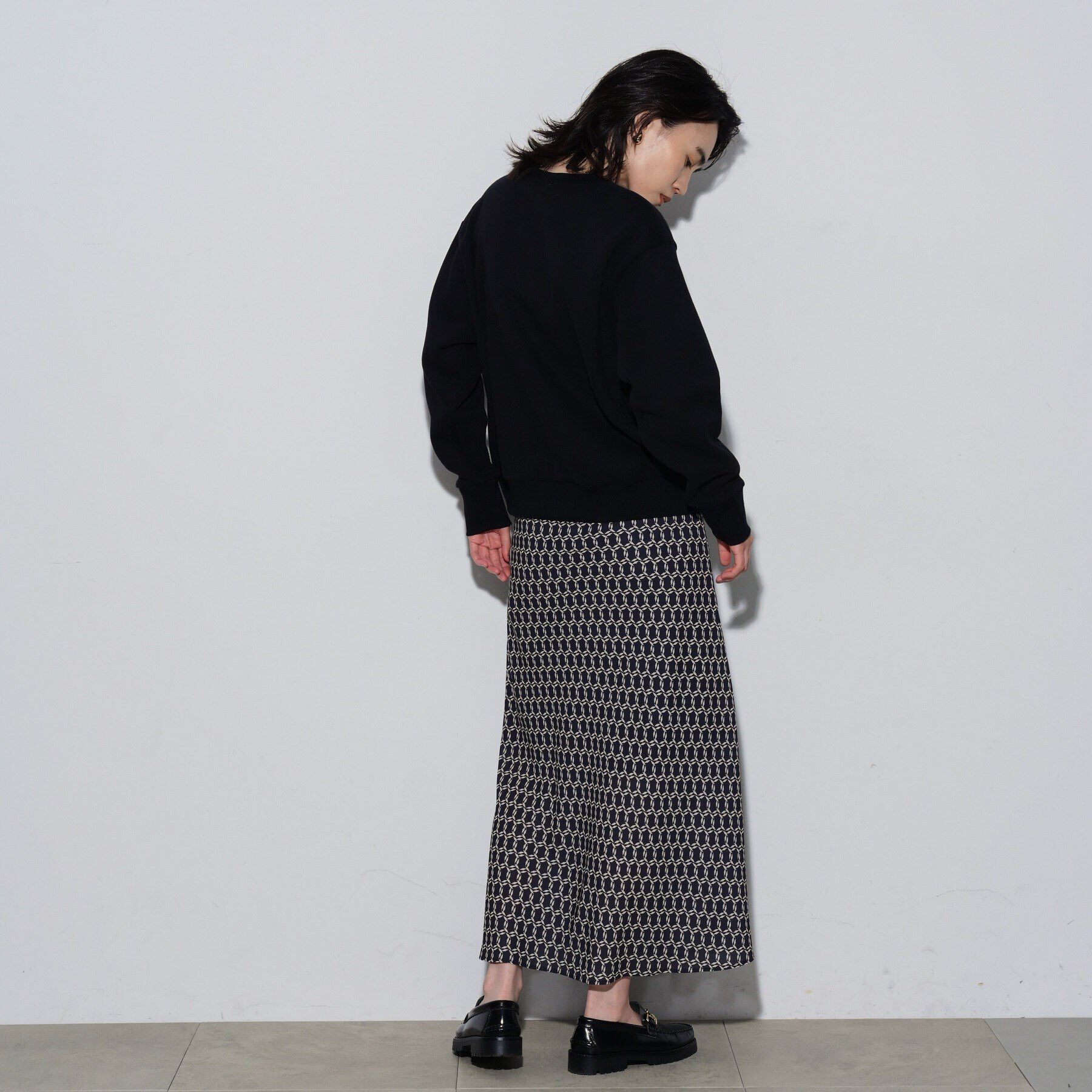 GALLEST「ヴィンテージ柄フレアスカート」|スカート|