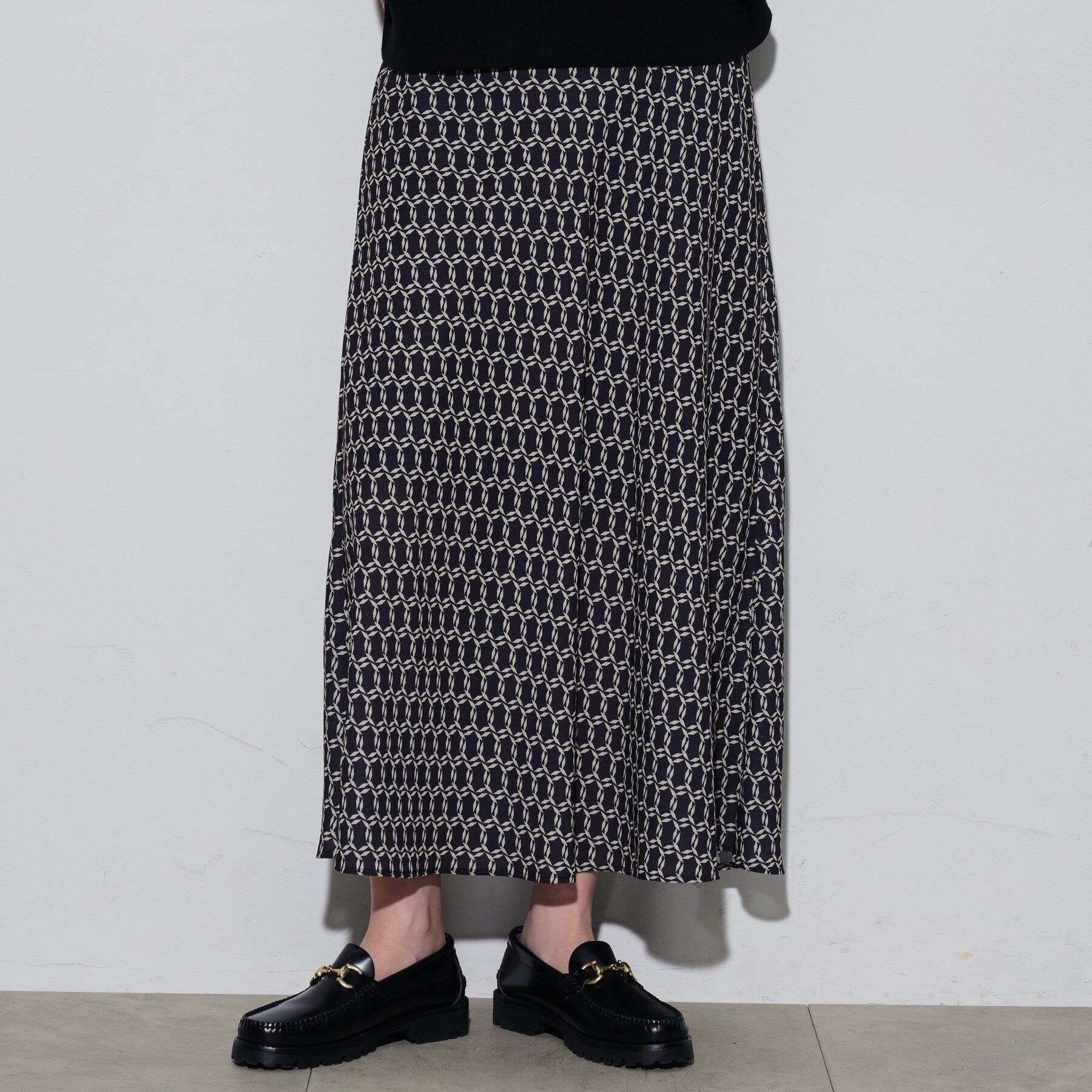 GALLEST「ヴィンテージ柄フレアスカート」|スカート|