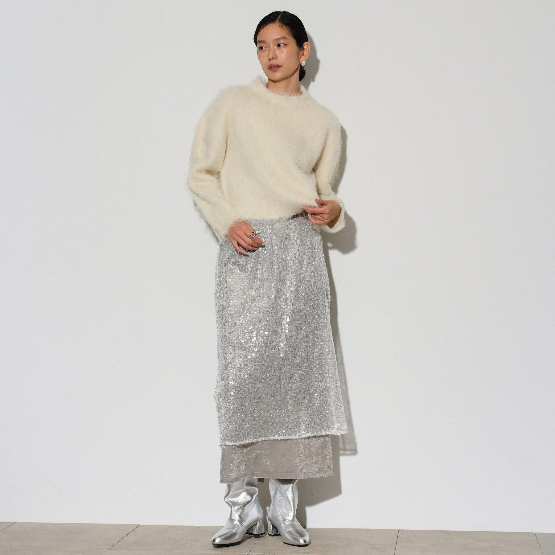 GALLEST「ウェーブシャギーニット」|ニット・セーター|