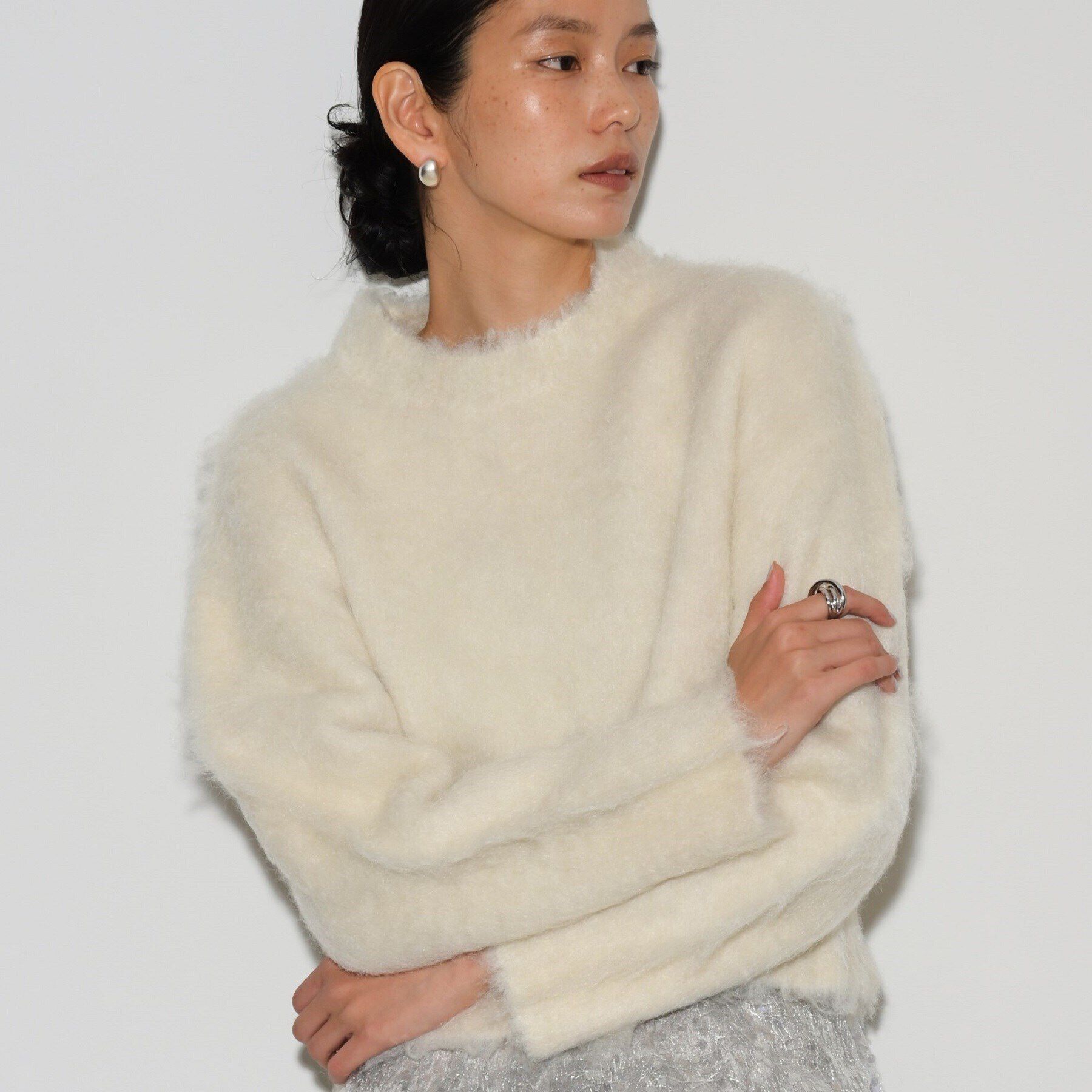 GALLEST「ウェーブシャギーニット」|ニット・セーター|