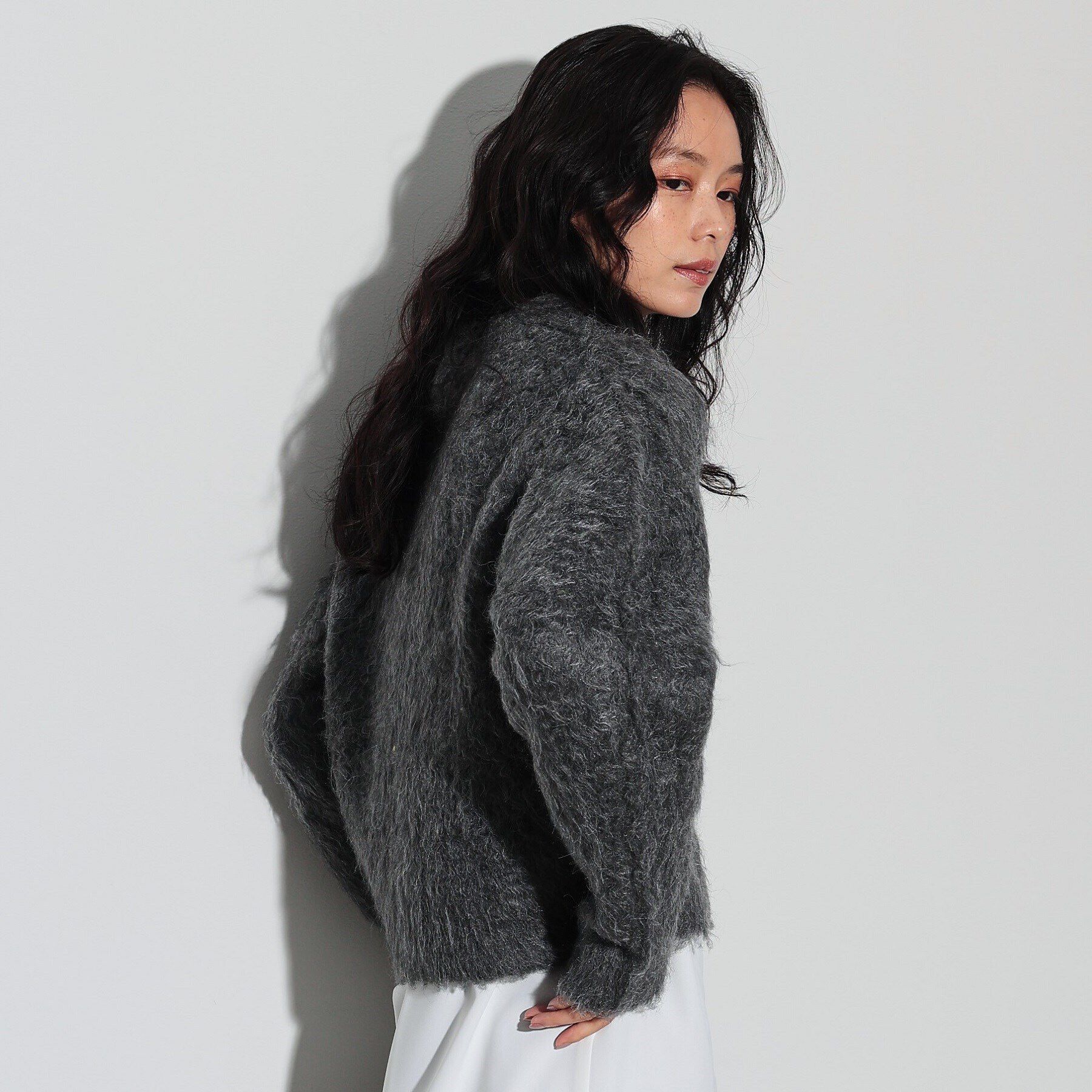 GALLEST「ウェーブシャギーニット」|ニット・セーター|