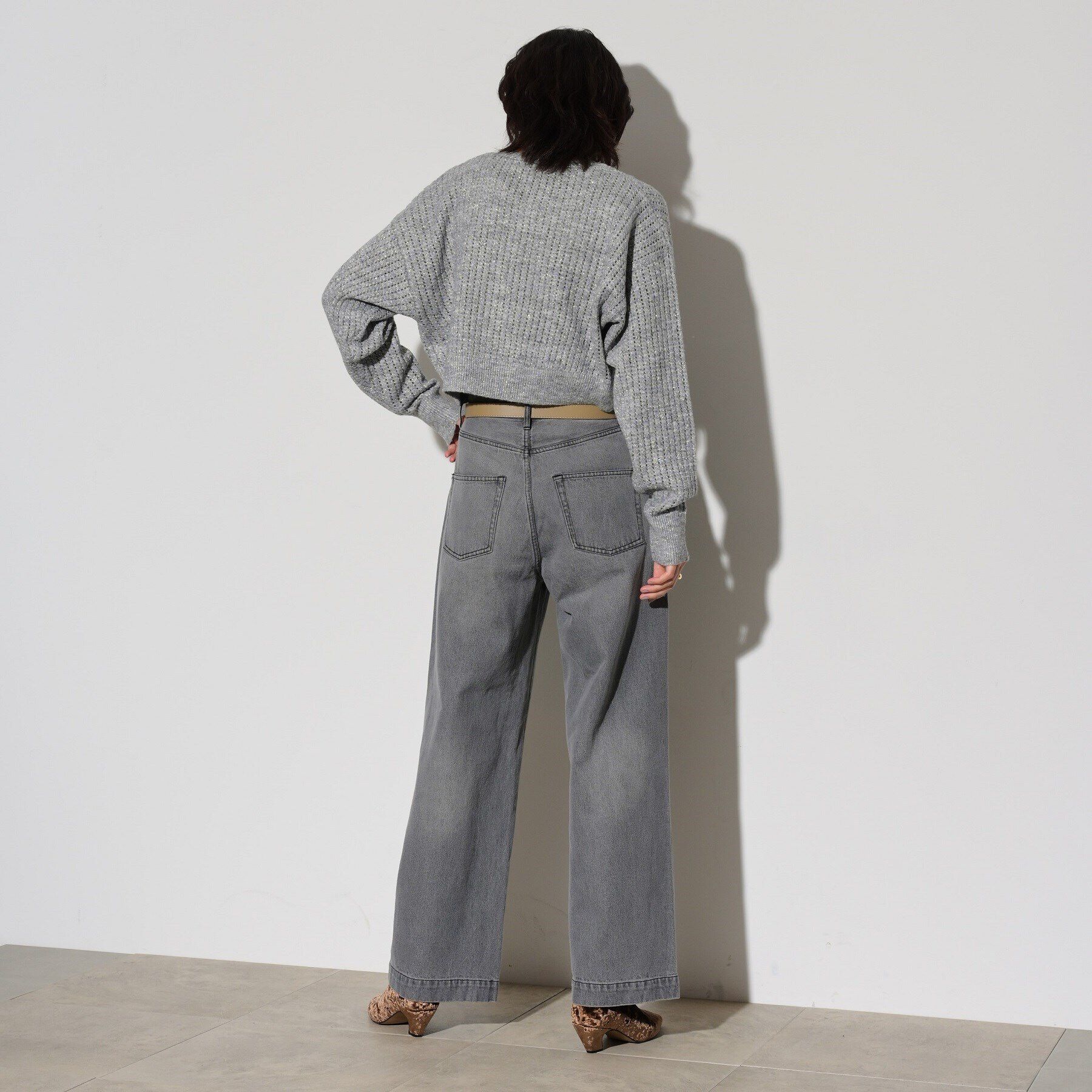 GALLEST「ワイドシームデニム」|デニム|