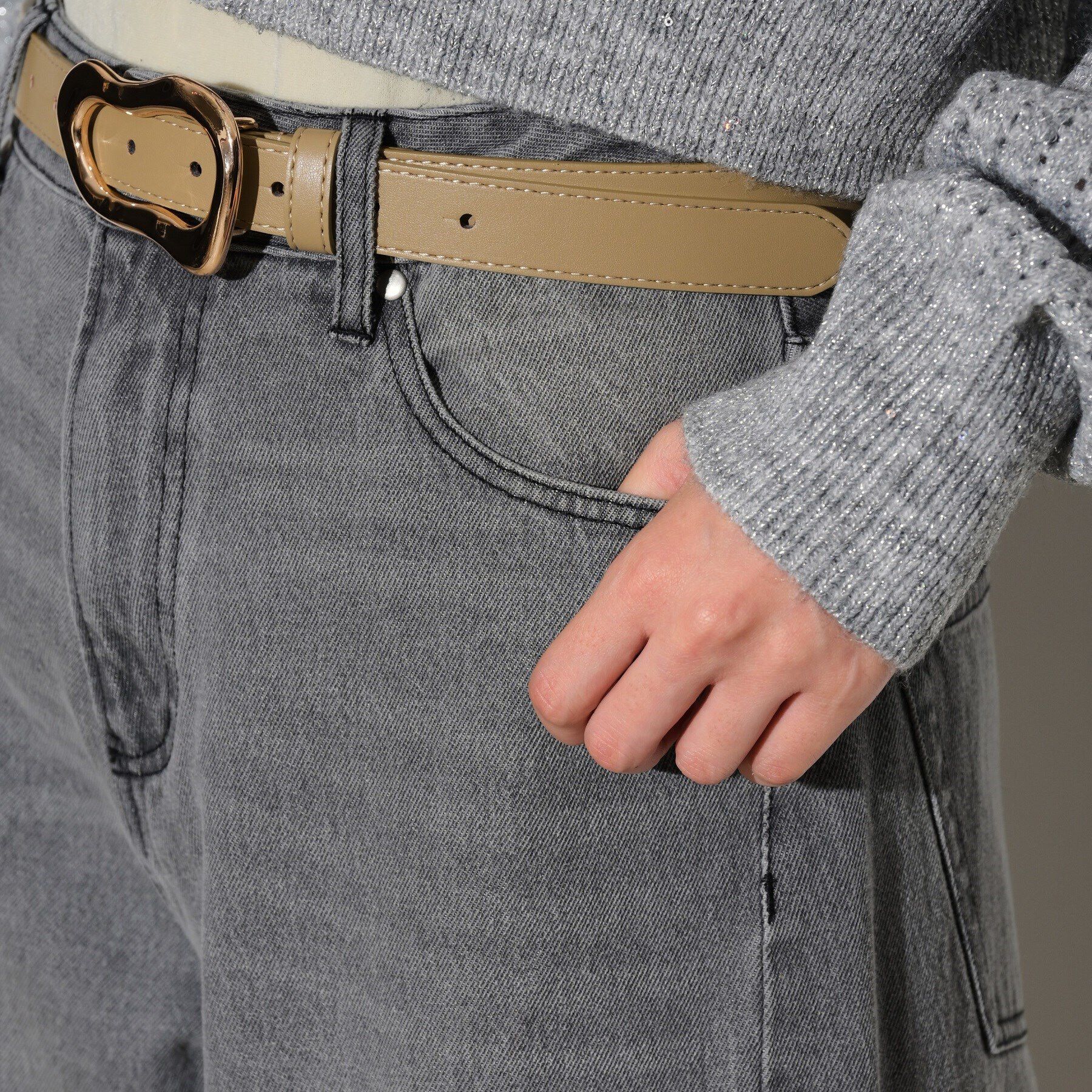 GALLEST「ワイドシームデニム」|デニム|