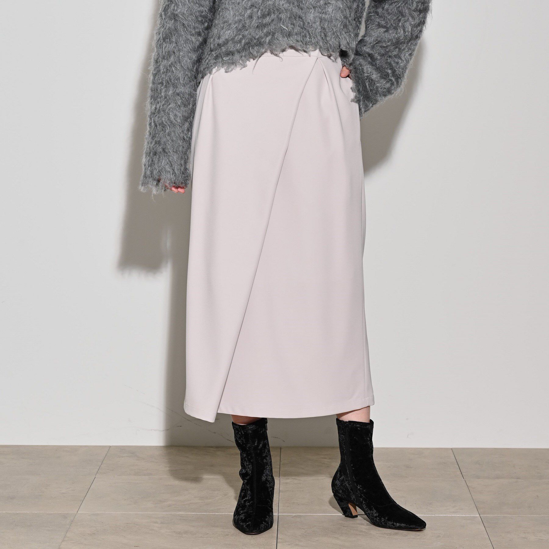 GALLEST「ラップミドルスカート」|スカート|