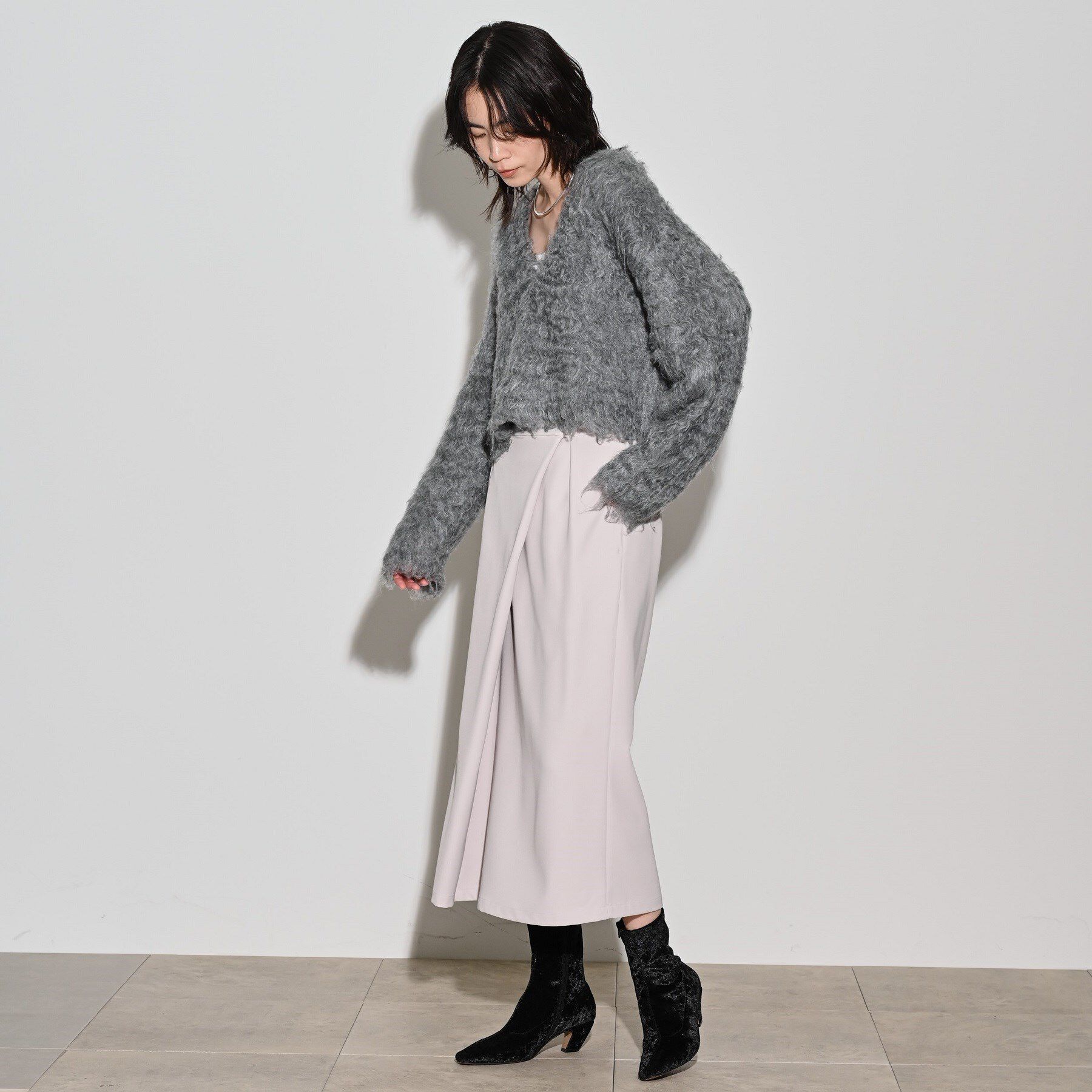 GALLEST「ラップミドルスカート」|スカート|