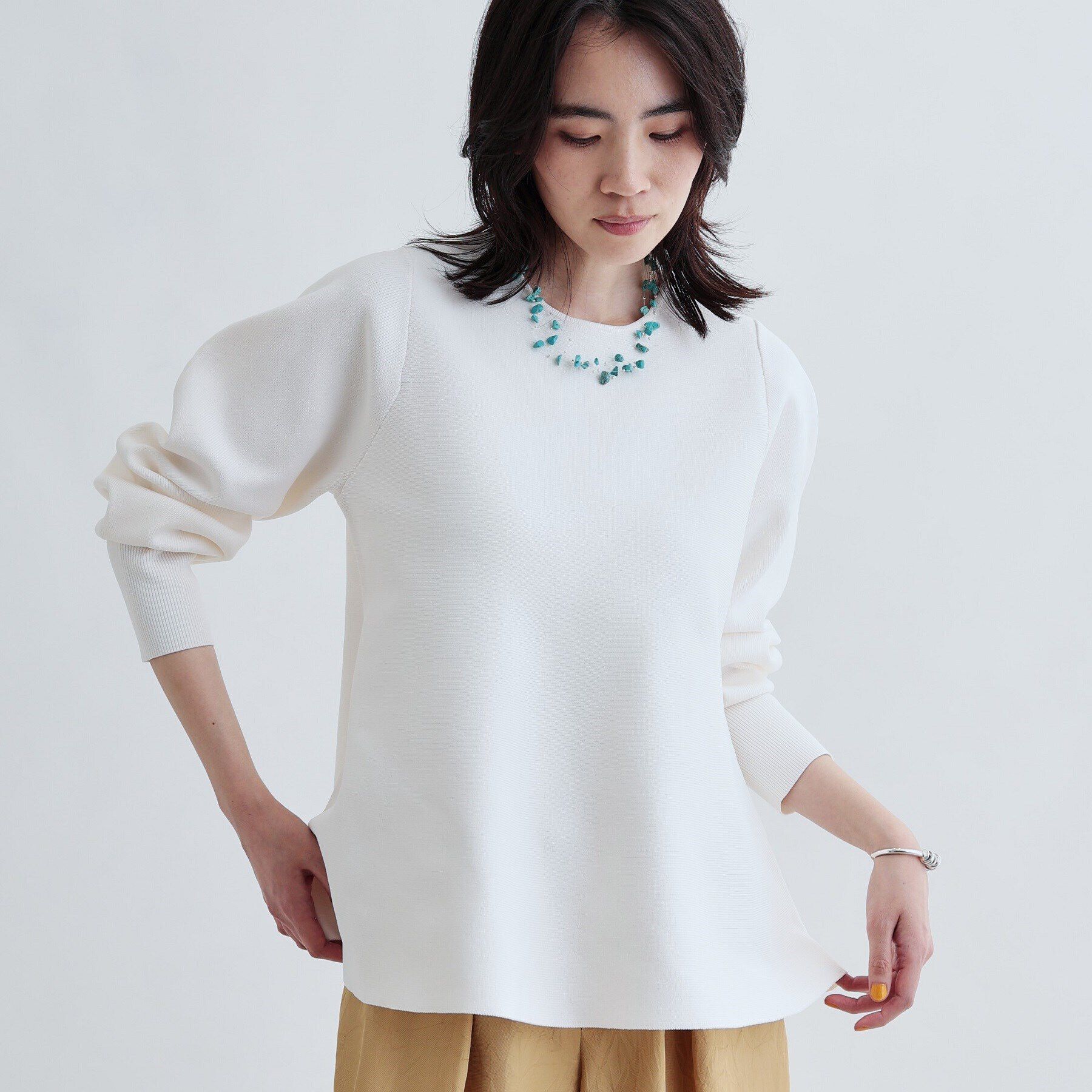 GALLEST「ペプラムフォルムニット」|ニット・セーター|