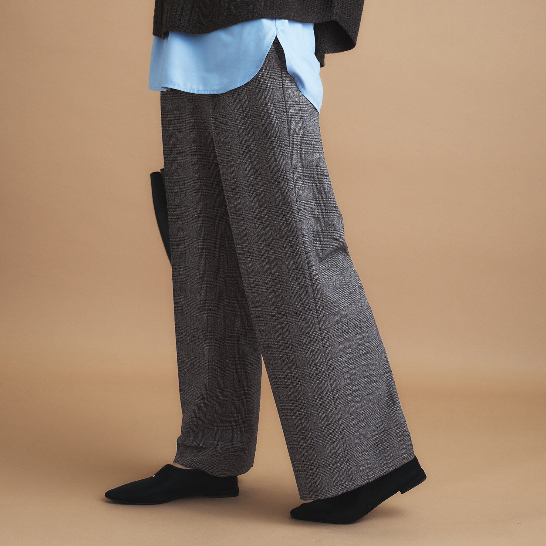 INDIVI「【褒められパンツ】ワンタックワイドパンツ」|その他|