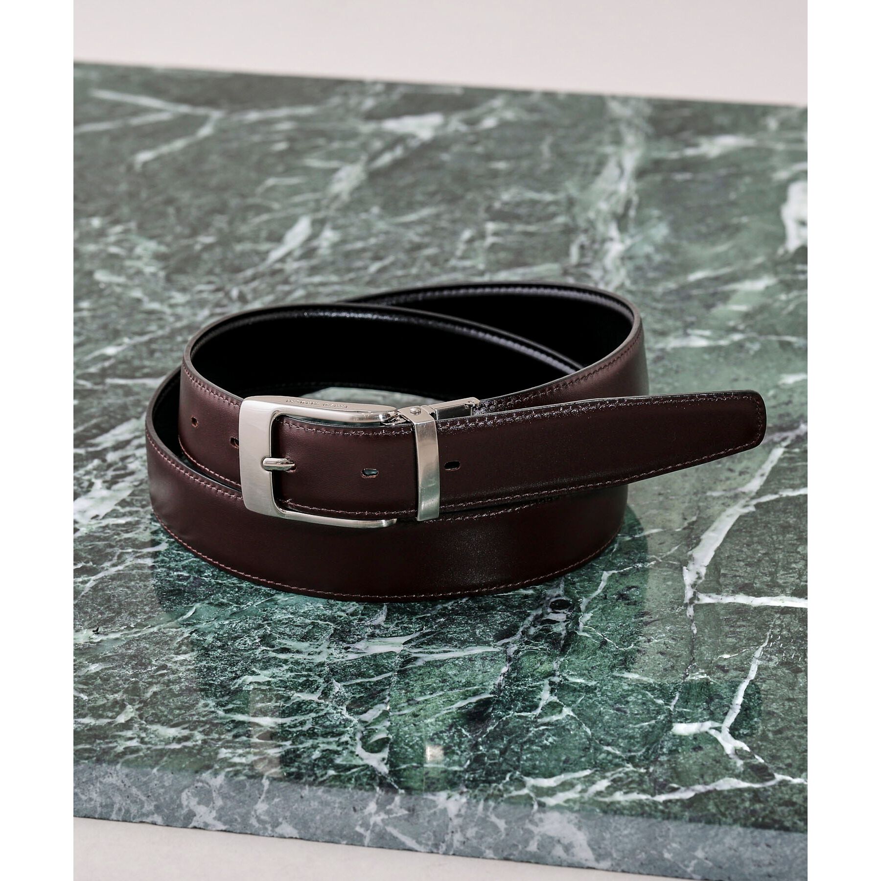 TAKEO KIKUCHI「【リバーシブル/Made in JAPAN】レザー ドレスベルト」|ベルト|