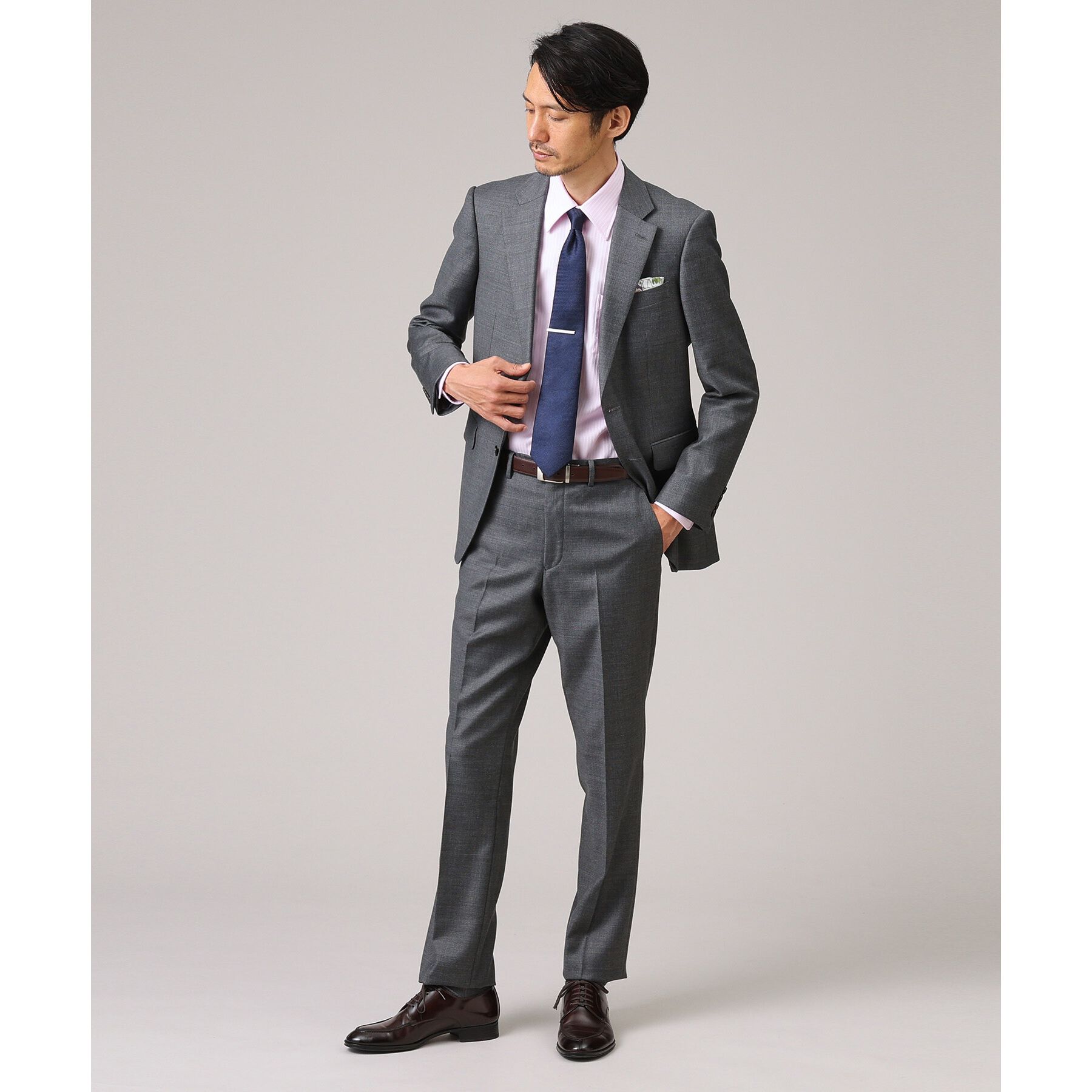 TAKEO KIKUCHI「【リバーシブル/Made in JAPAN】レザー ドレスベルト」|ベルト|