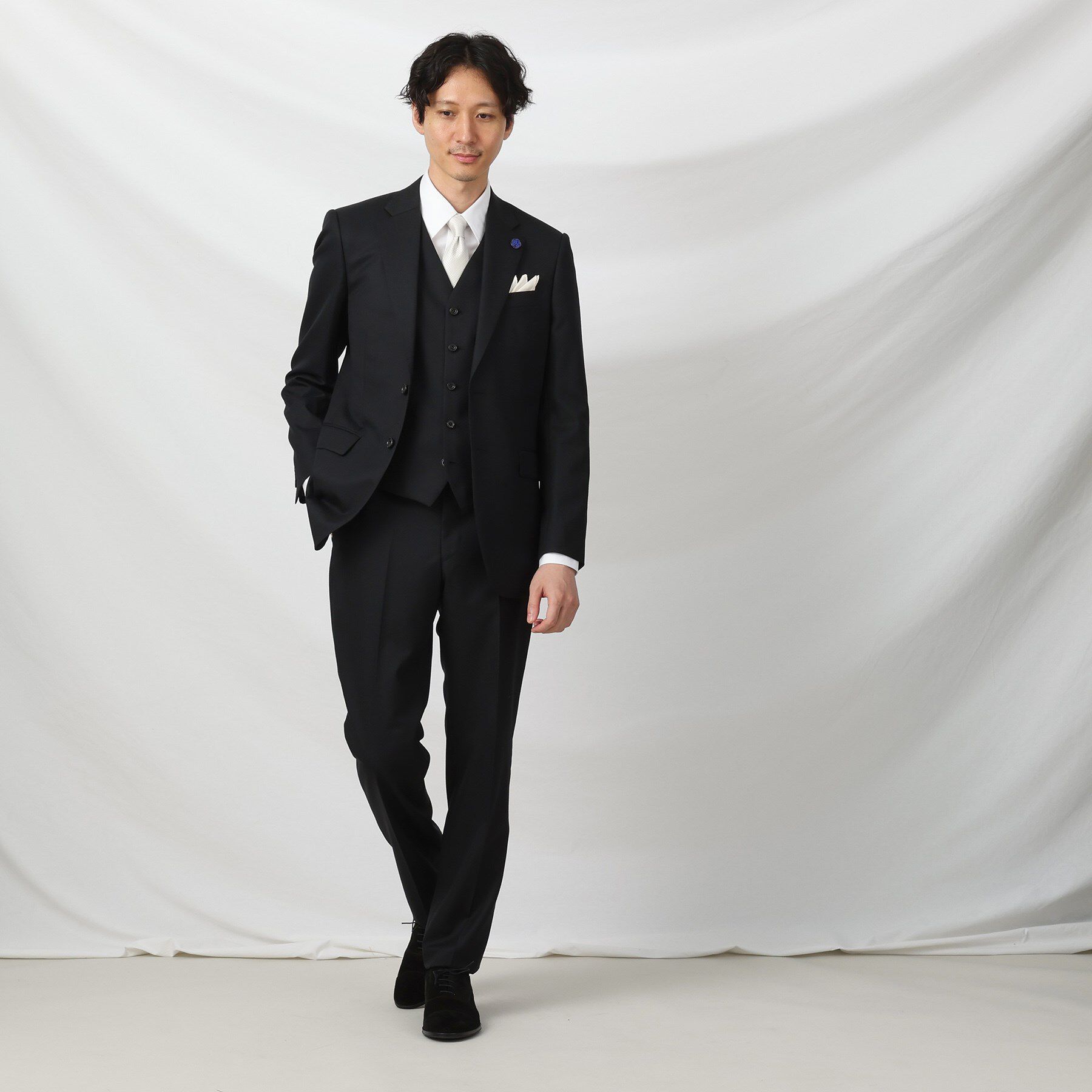 TAKEO KIKUCHI「【Made in JAPAN】矢絣（やがすり）ベスト／ スリーピース対応」|スーツ|