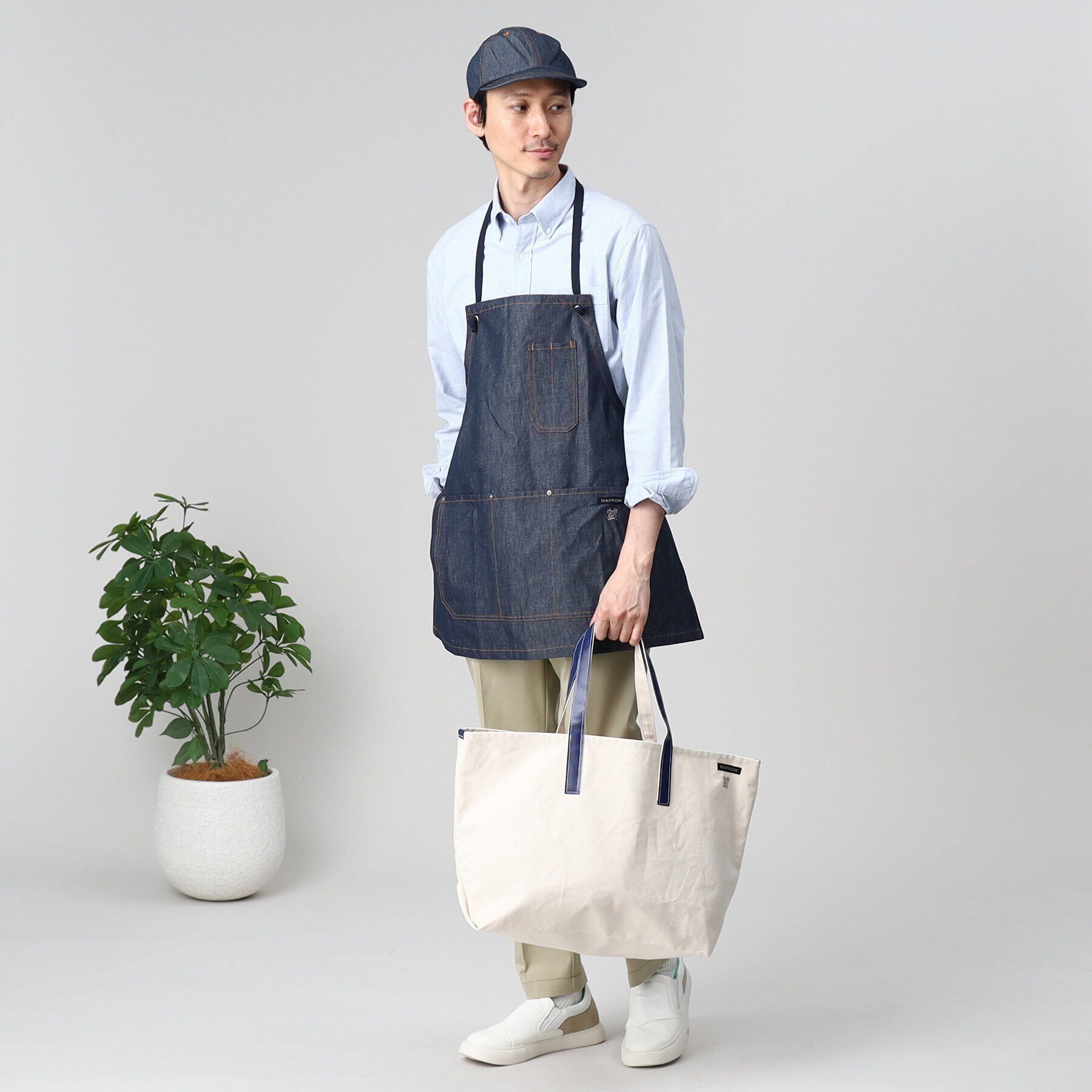 TAKEO KIKUCHI「【NAPRON別注】 GARDEN CAP BUCKLE」|キャップ・キャスケット|