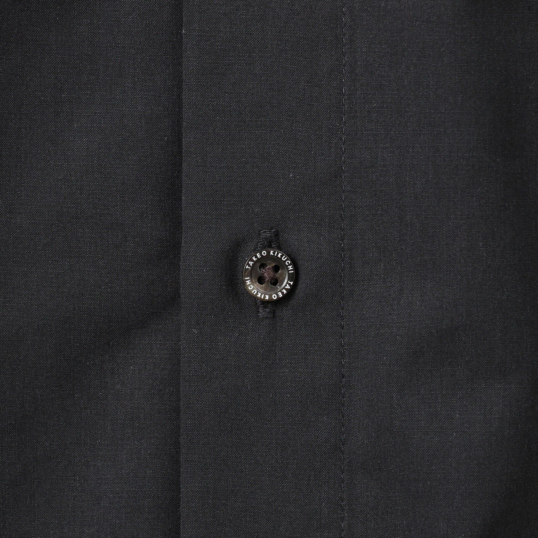 TAKEO KIKUCHI「コットン セルロース バンドカラー 半袖シャツ」|シャツ・ブラウス|