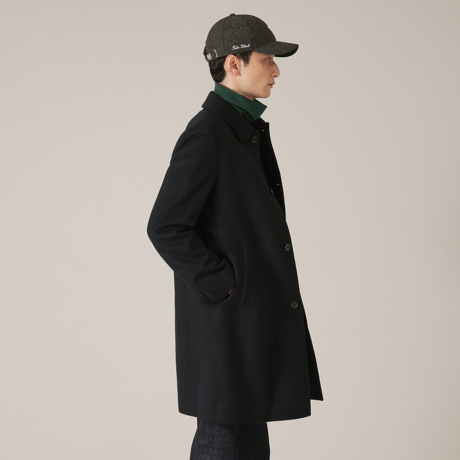 TAKEO KIKUCHI「【限定展開】ビーバー仕上げ ステンカラーコート」|ステンカラーコート|