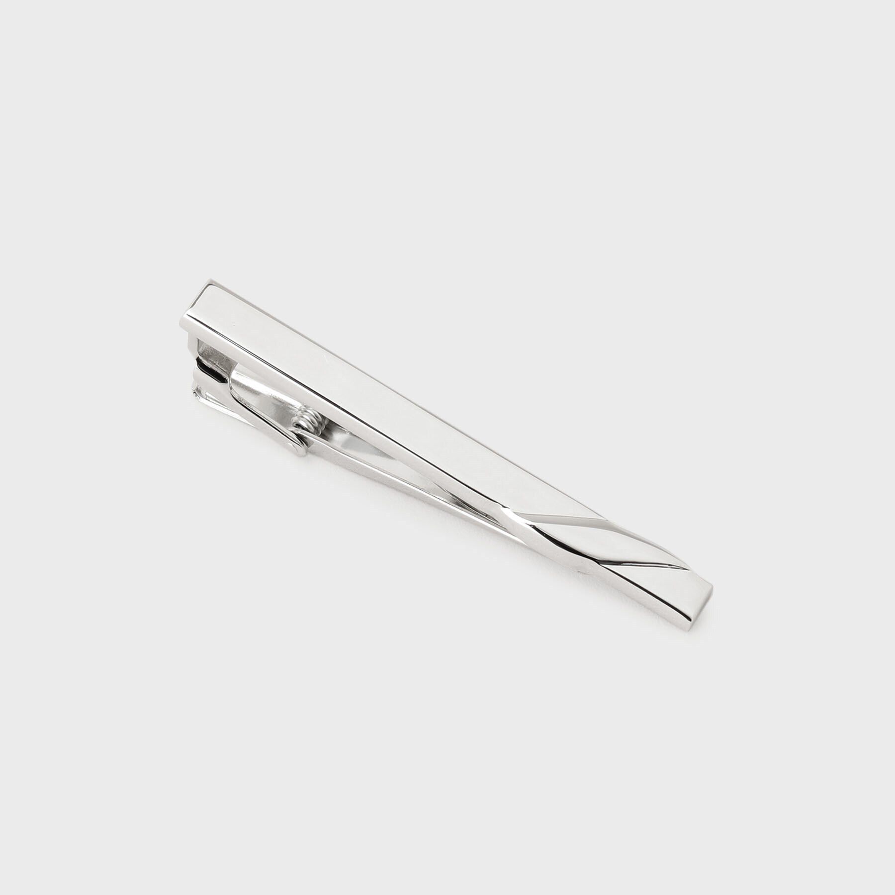 TAKEO KIKUCHI「【Made in JAPAN】MINAMO（みなも）タイバー」|ネクタイピン・カフスボタン|シルバー(006)