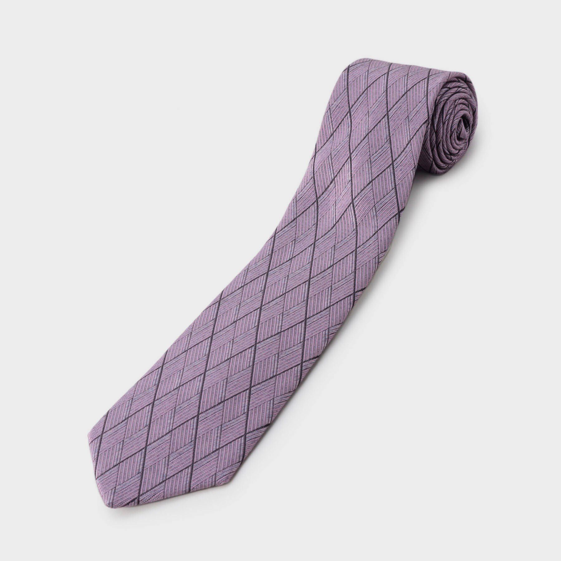 TAKEO KIKUCHI「菱文様（ひしもん）エクストラシルク　ネクタイ」|ネクタイ・蝶ネクタイ|