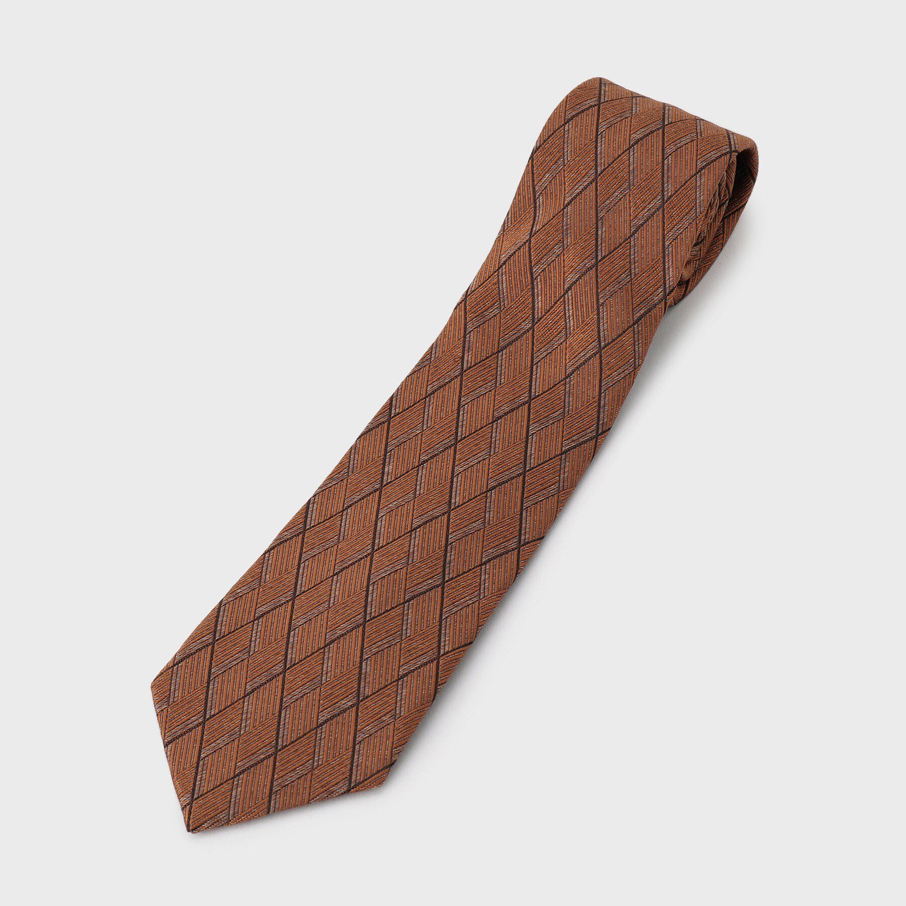 TAKEO KIKUCHI「菱文様（ひしもん）エクストラシルク　ネクタイ」|ネクタイ・蝶ネクタイ|