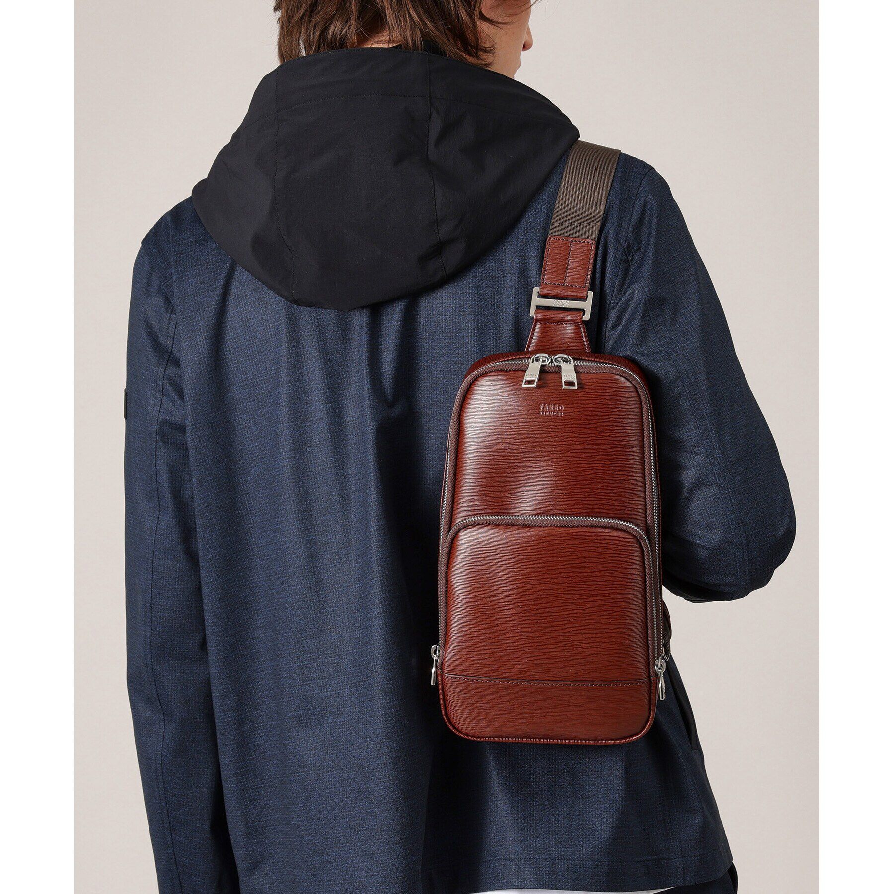 TAKEO KIKUCHI「水シボレザーワンショルダーバッグ」|ショルダー・メッセンジャー|