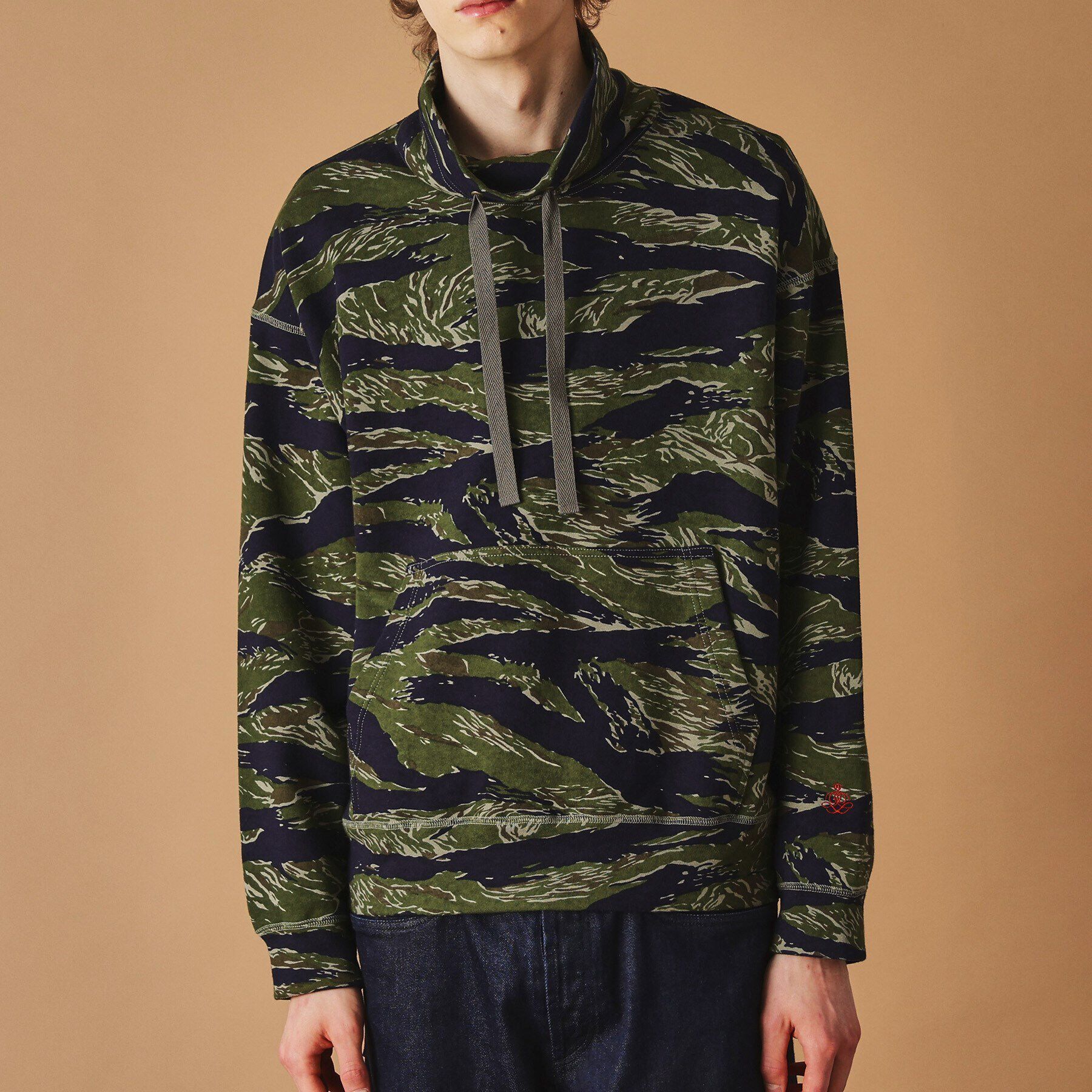 40CARATS&525「【Sサイズ～】迷彩プリントオフタートル」|Tシャツ・カットソー|