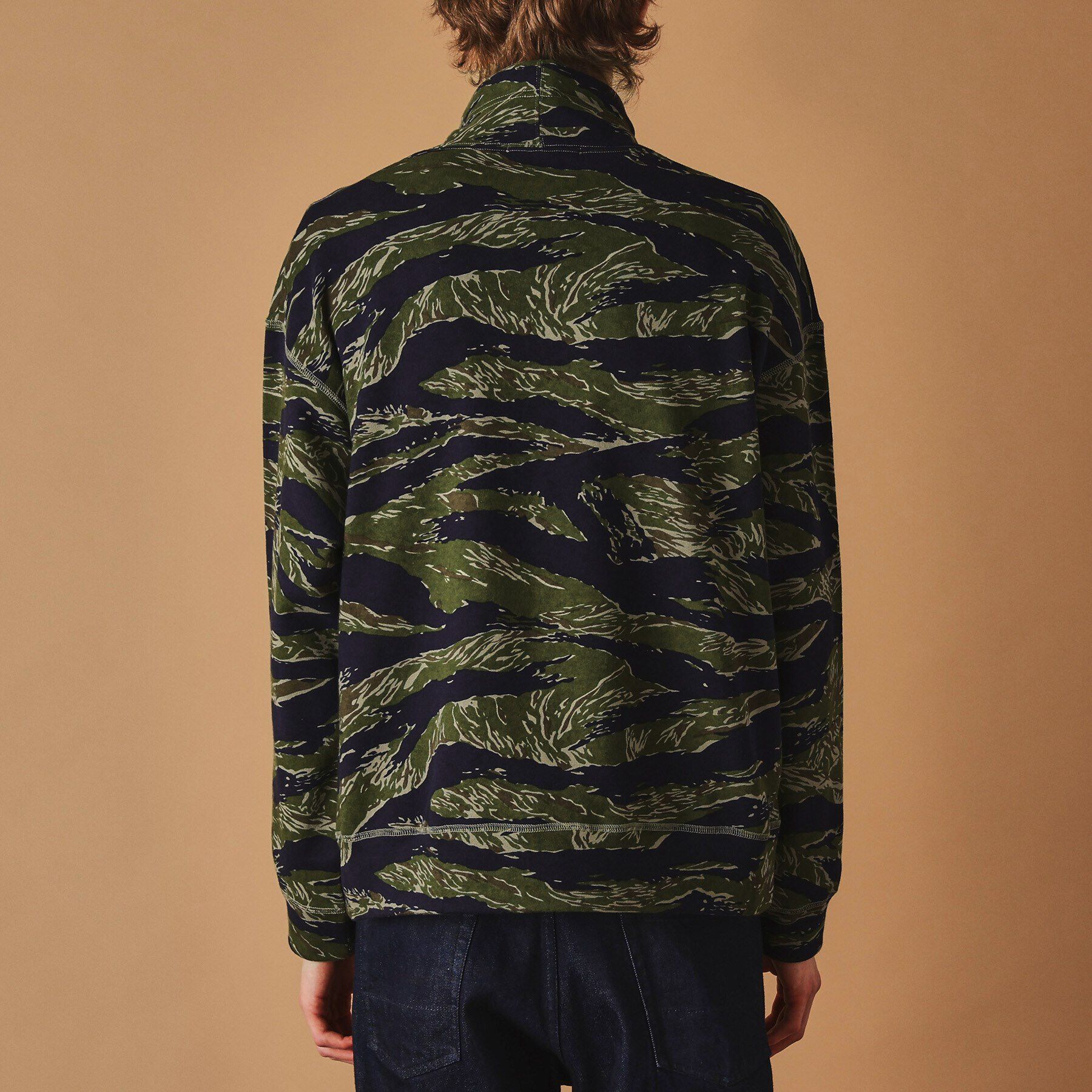 40CARATS&525「【Sサイズ～】迷彩プリントオフタートル」|Tシャツ・カットソー|