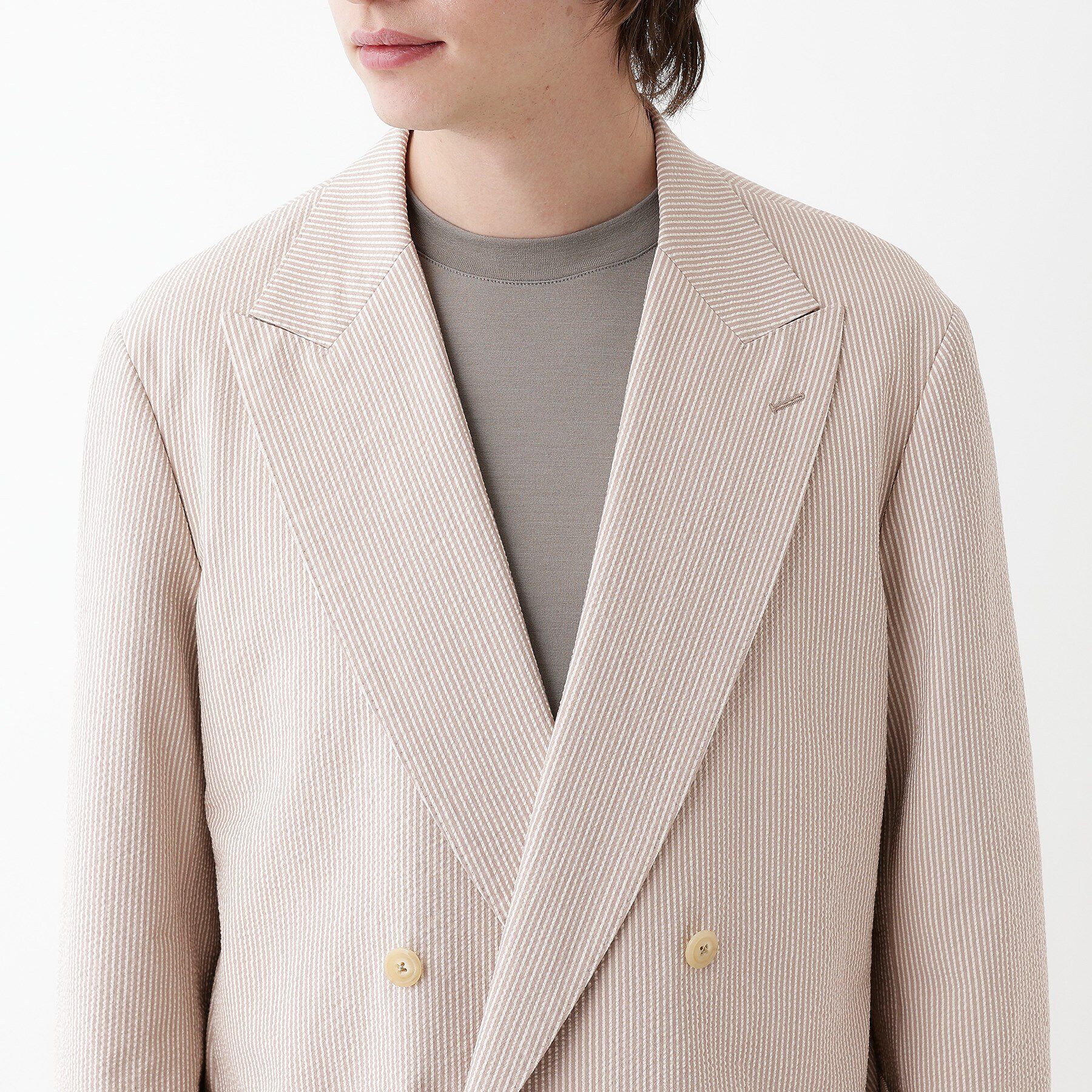 TAKEO KIKUCHI「【THE FLAGSHIP】サッカー2wayストレッチ ジャケット」|テーラードジャケット|