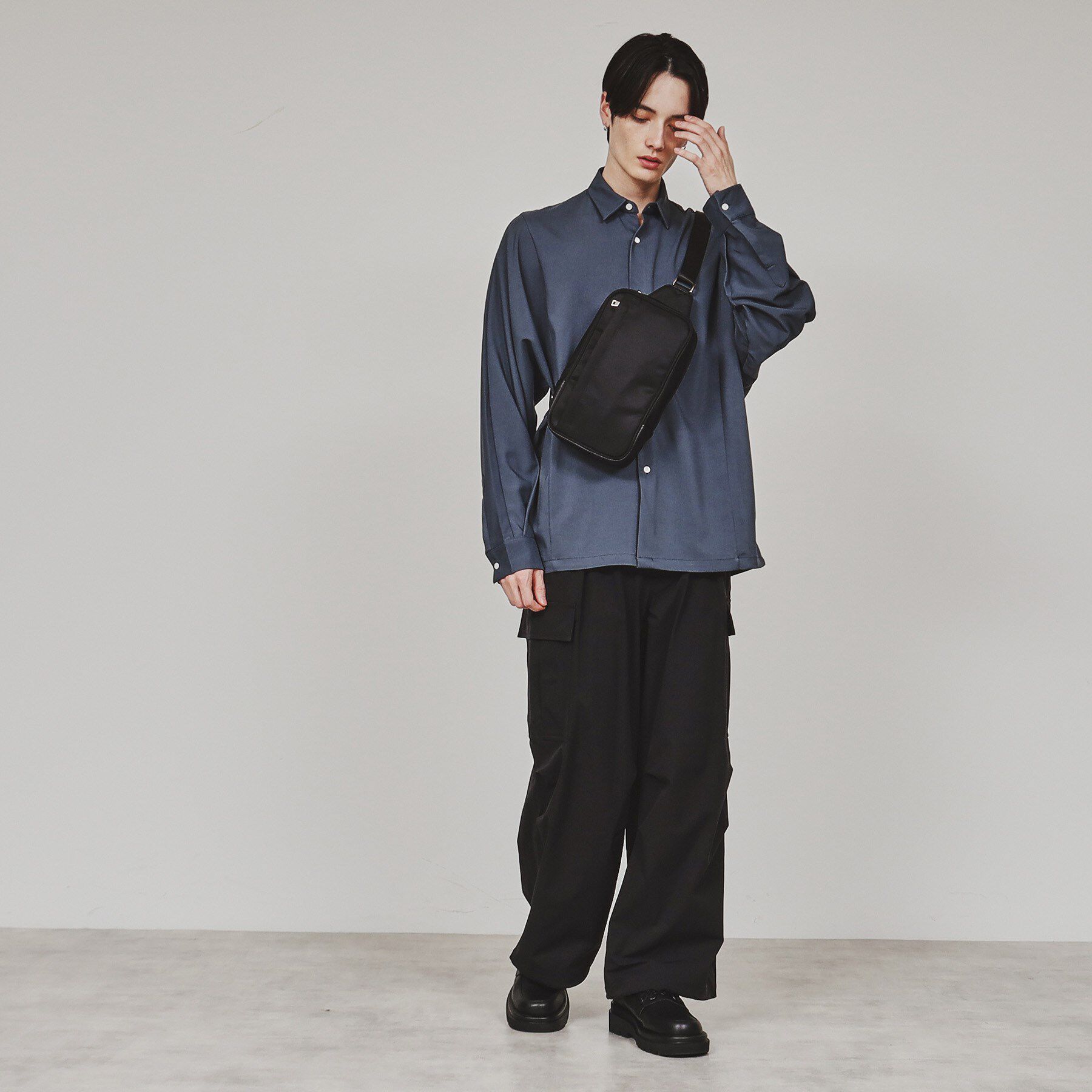 tk.TAKEO KIKUCHI「ナイロンボックスワンショルダー」|ショルダー・メッセンジャー|