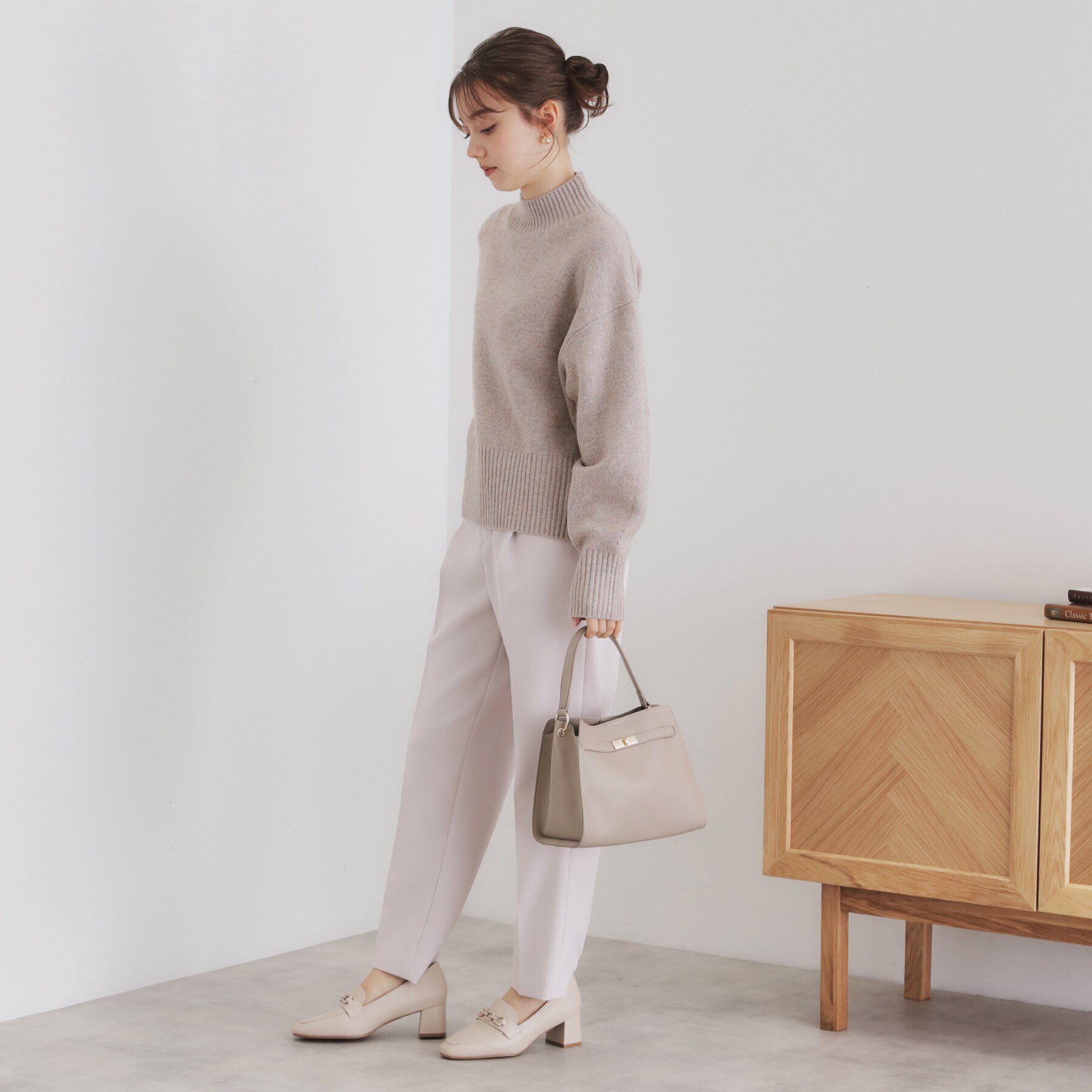 index「《5color/S-LLsize》ミックスカラーラメハイネックニット【洗濯機洗い可】」|ニット・セーター|