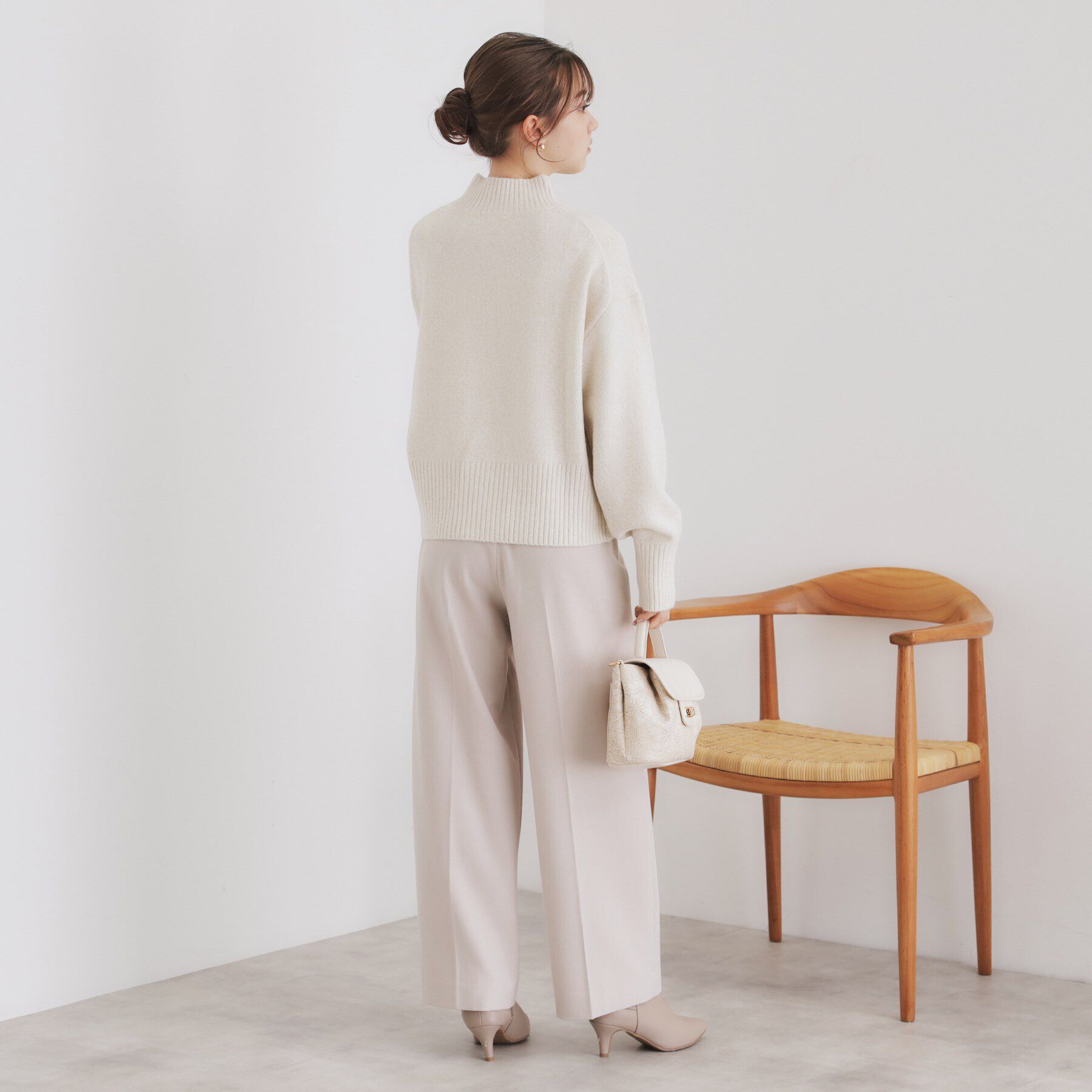 index「《5color/S-LLsize》ミックスカラーラメハイネックニット【洗濯機洗い可】」|ニット・セーター|