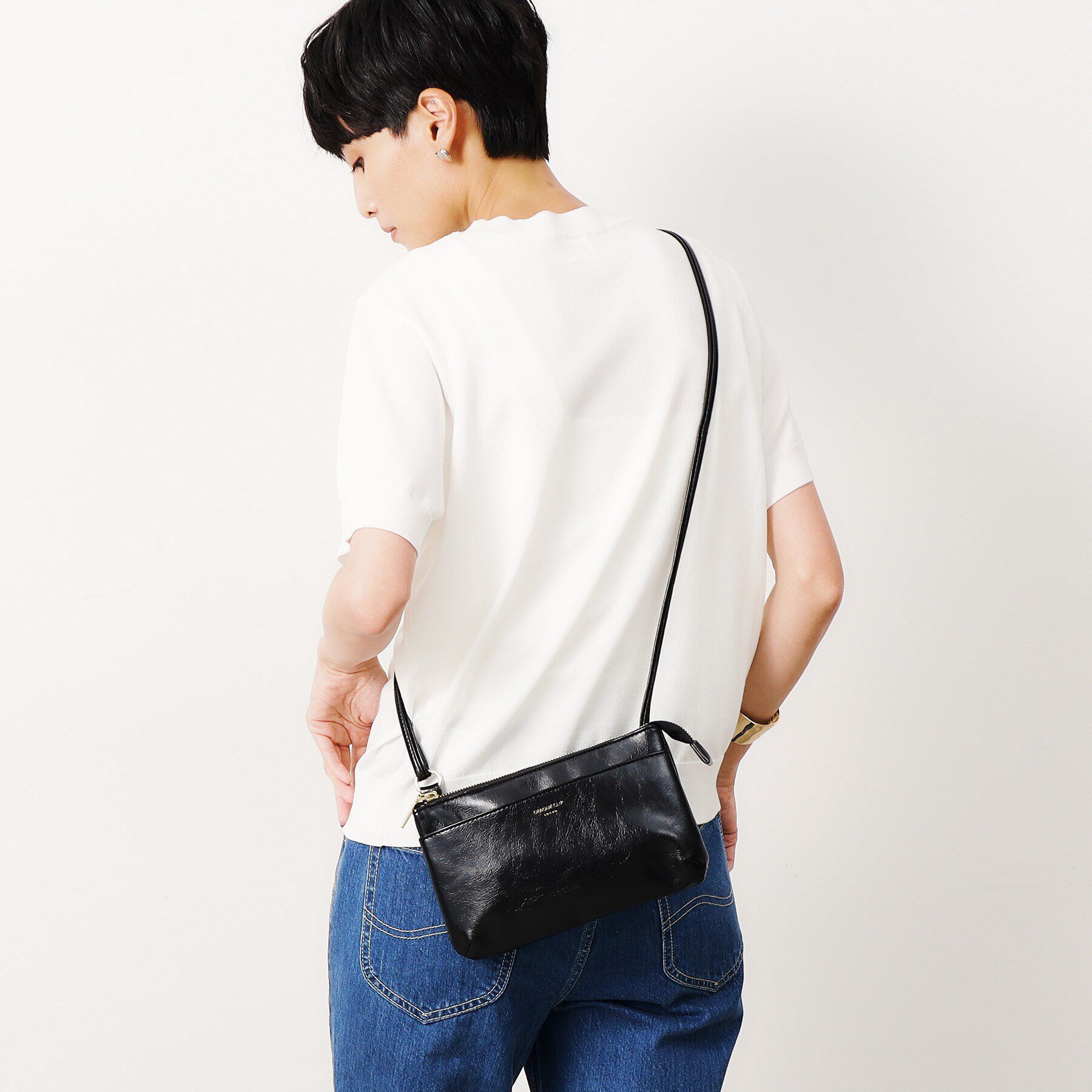 OPAQUE.CLIP「【マルチポケット】三層ミニショルダーバッグ」|ショルダー・メッセンジャー|