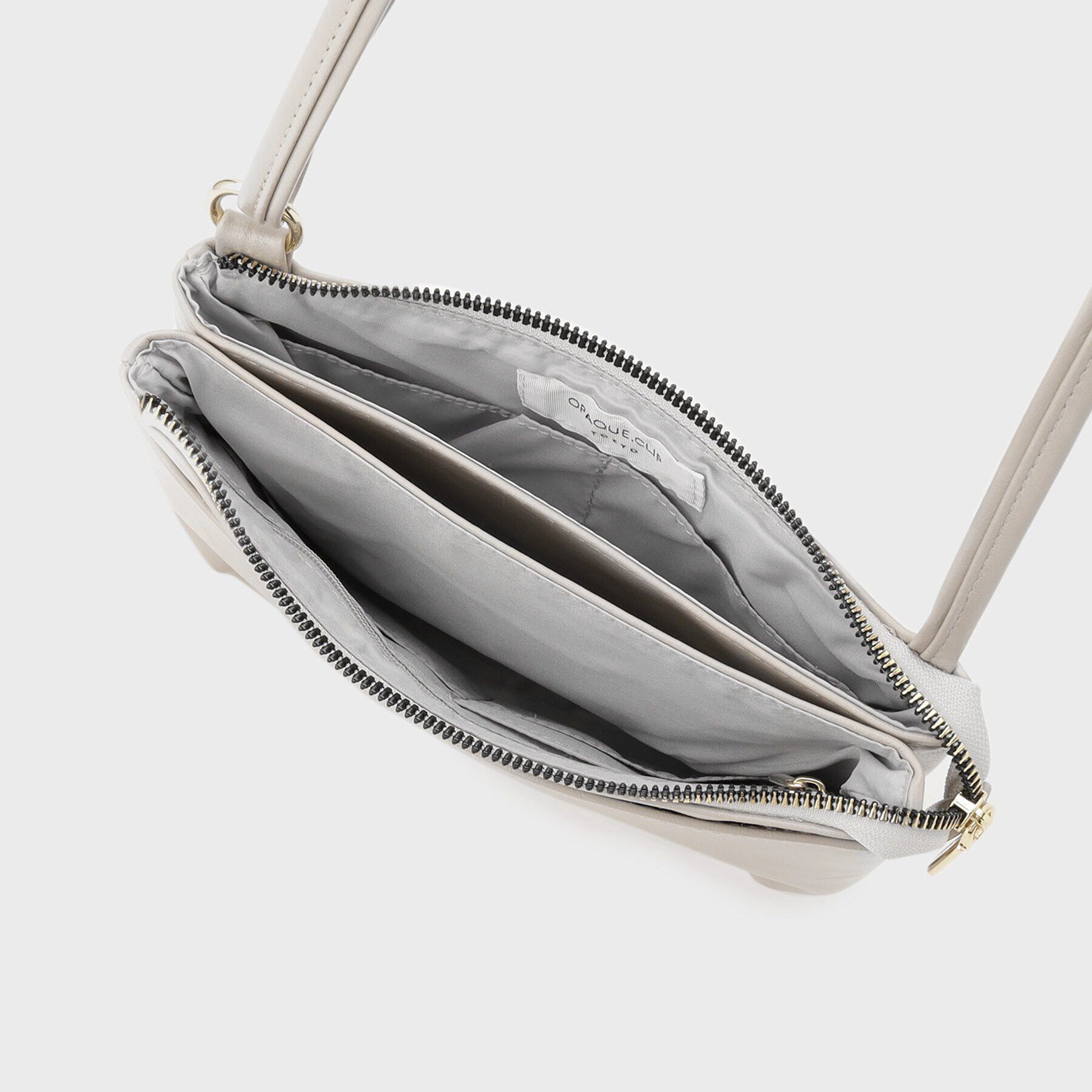 OPAQUE.CLIP「【マルチポケット】三層ミニショルダーバッグ」|ショルダー・メッセンジャー|