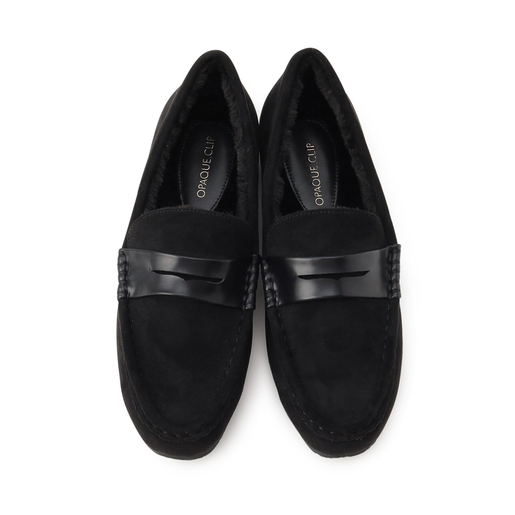 OPAQUE.CLIP「フェイクスエードローファー」|その他|