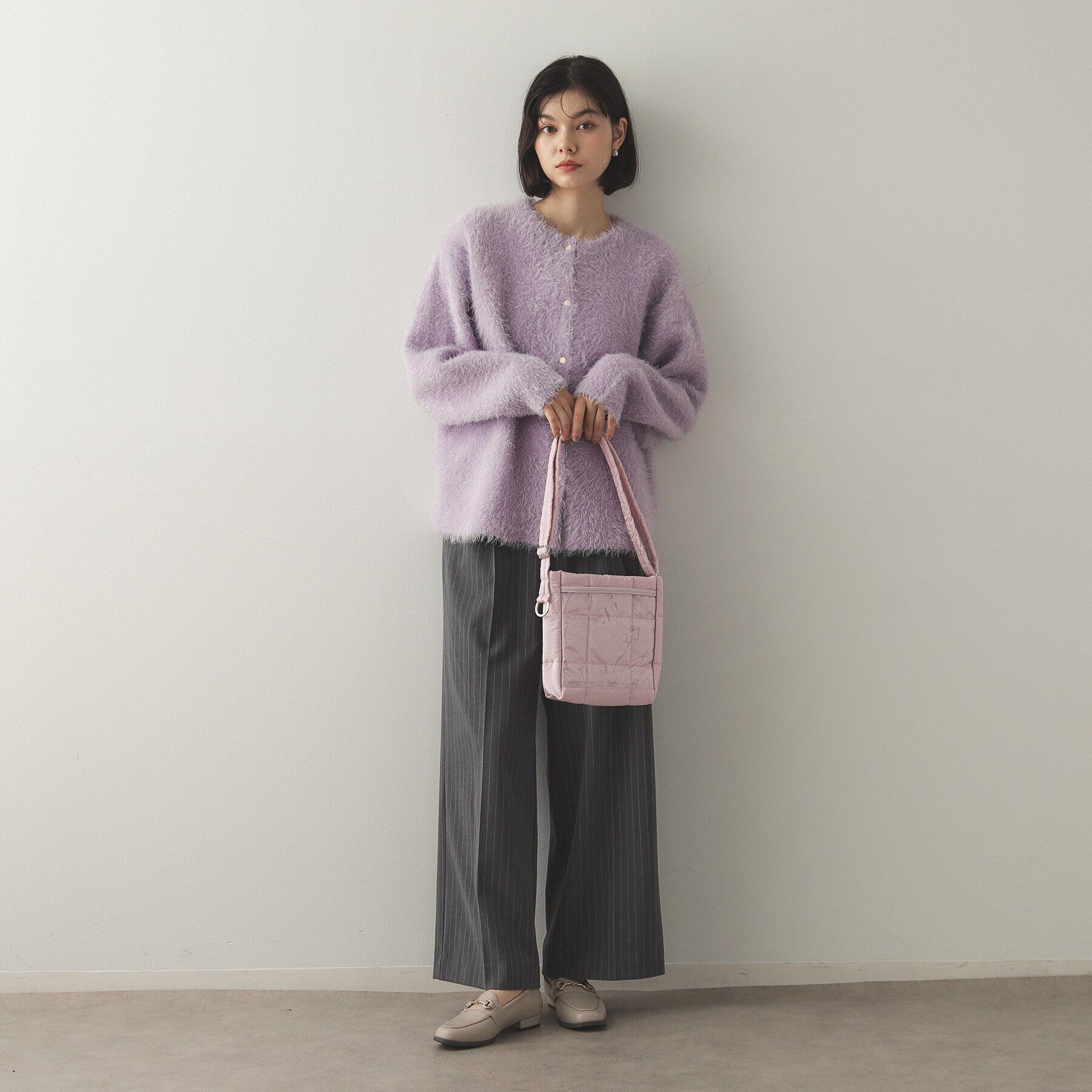 OPAQUE.CLIP「【10色展開／軽量／長さ調整可能】マチ付きクリアポケットミニショルダーバッグ」|ショルダー・メッセンジャー|