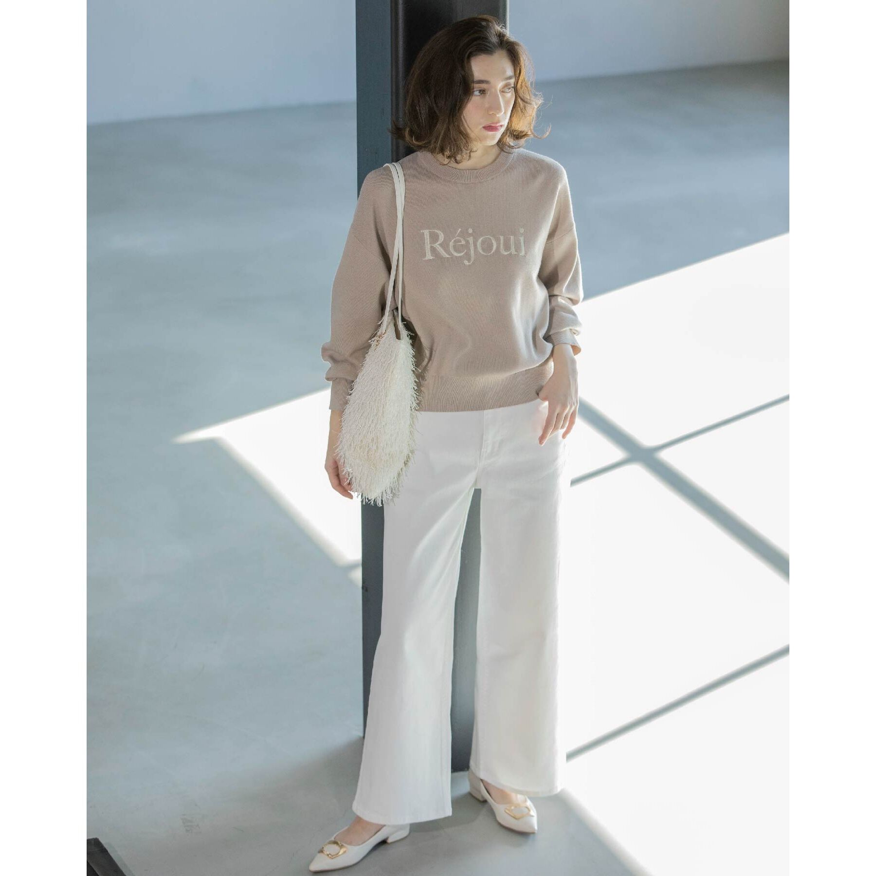 OPAQUE.CLIP「《SS-LLsize》ストレッチバギーデニム【洗濯機洗い可】」|デニム|