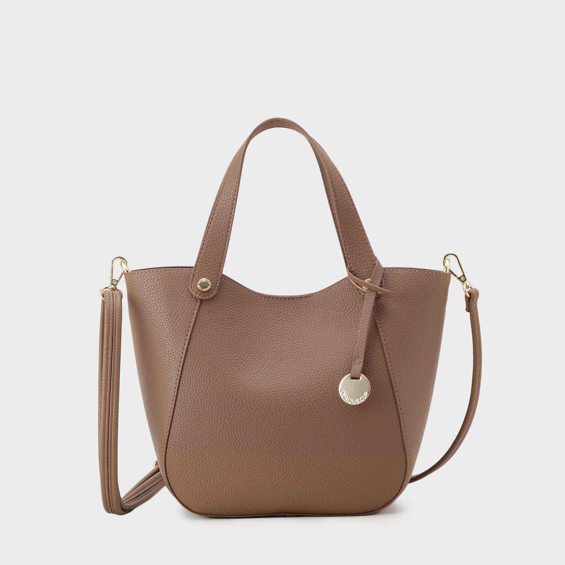 OPAQUE.CLIP「【軽量/2WAY】コインカシメシュリンクミドルトートバッグ」|トートバッグ|